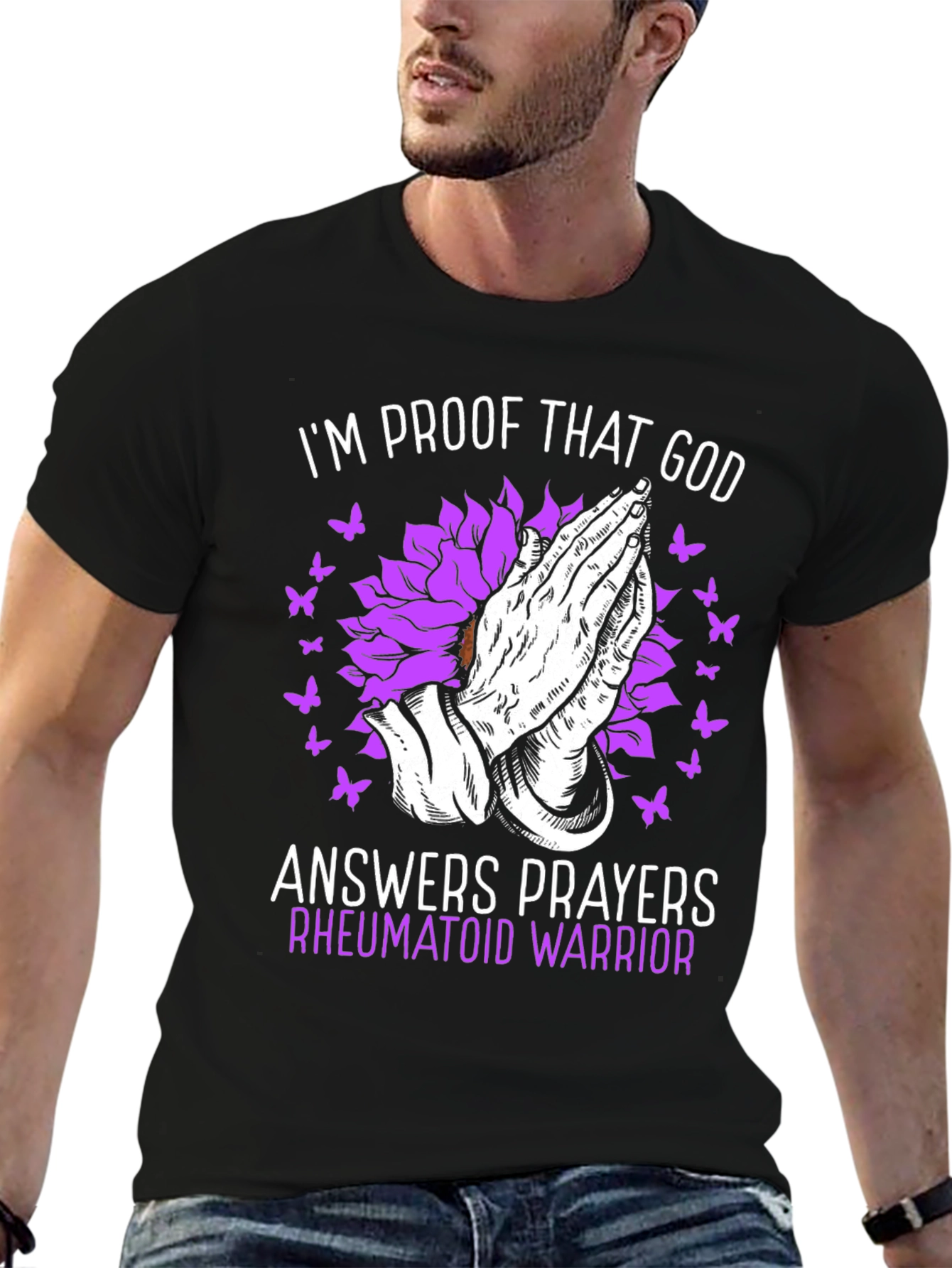 Im Proof God Answers Prayers T-Shirt