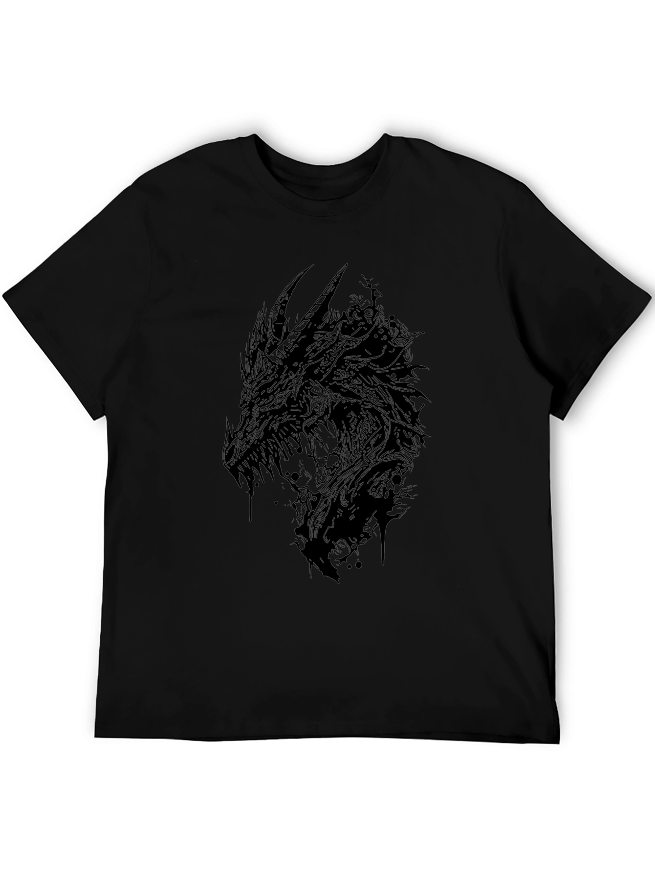 Dragon Graphic Black T-Shirt