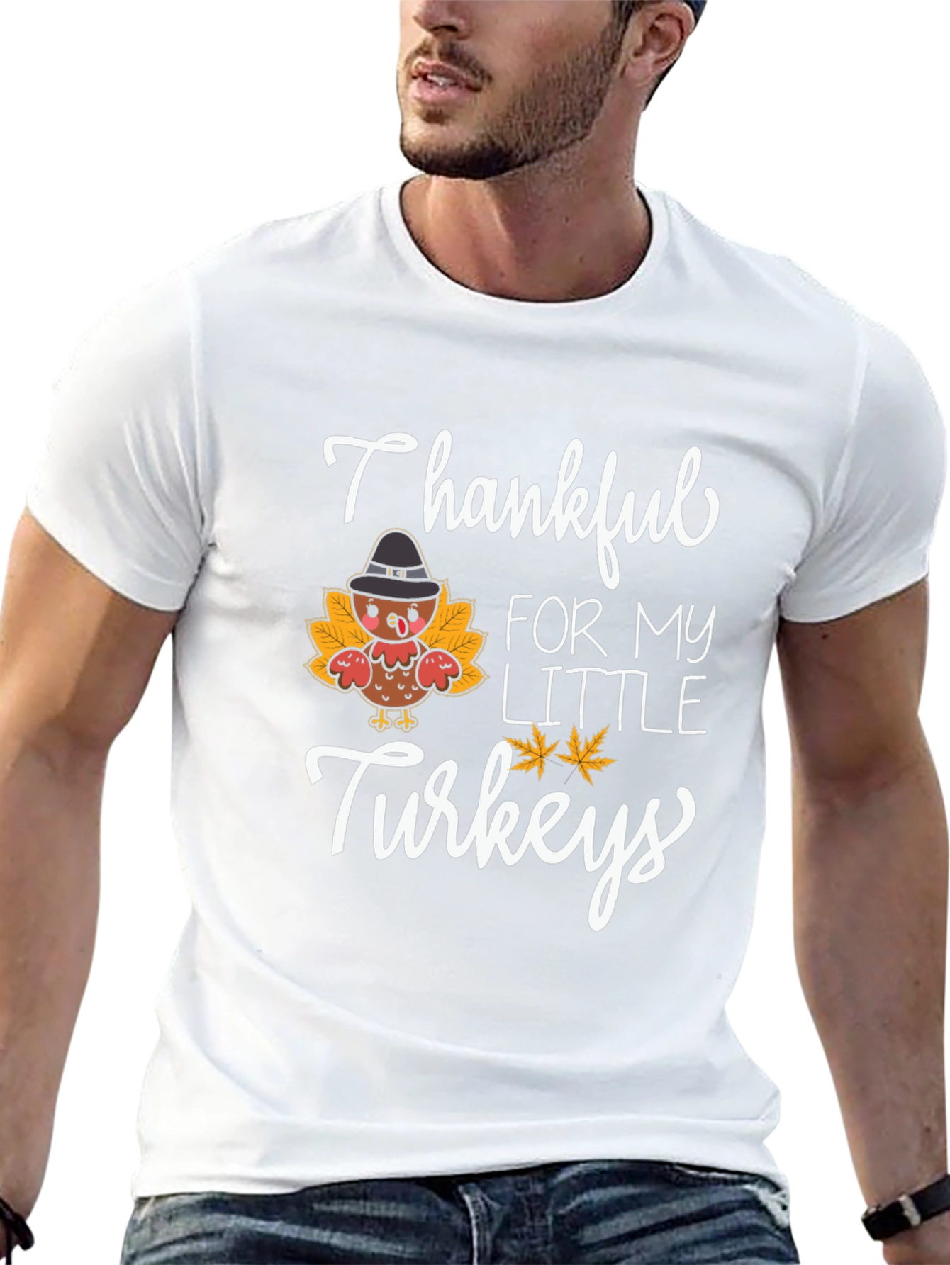 Thankful For My Little Turkeys T-Shirt