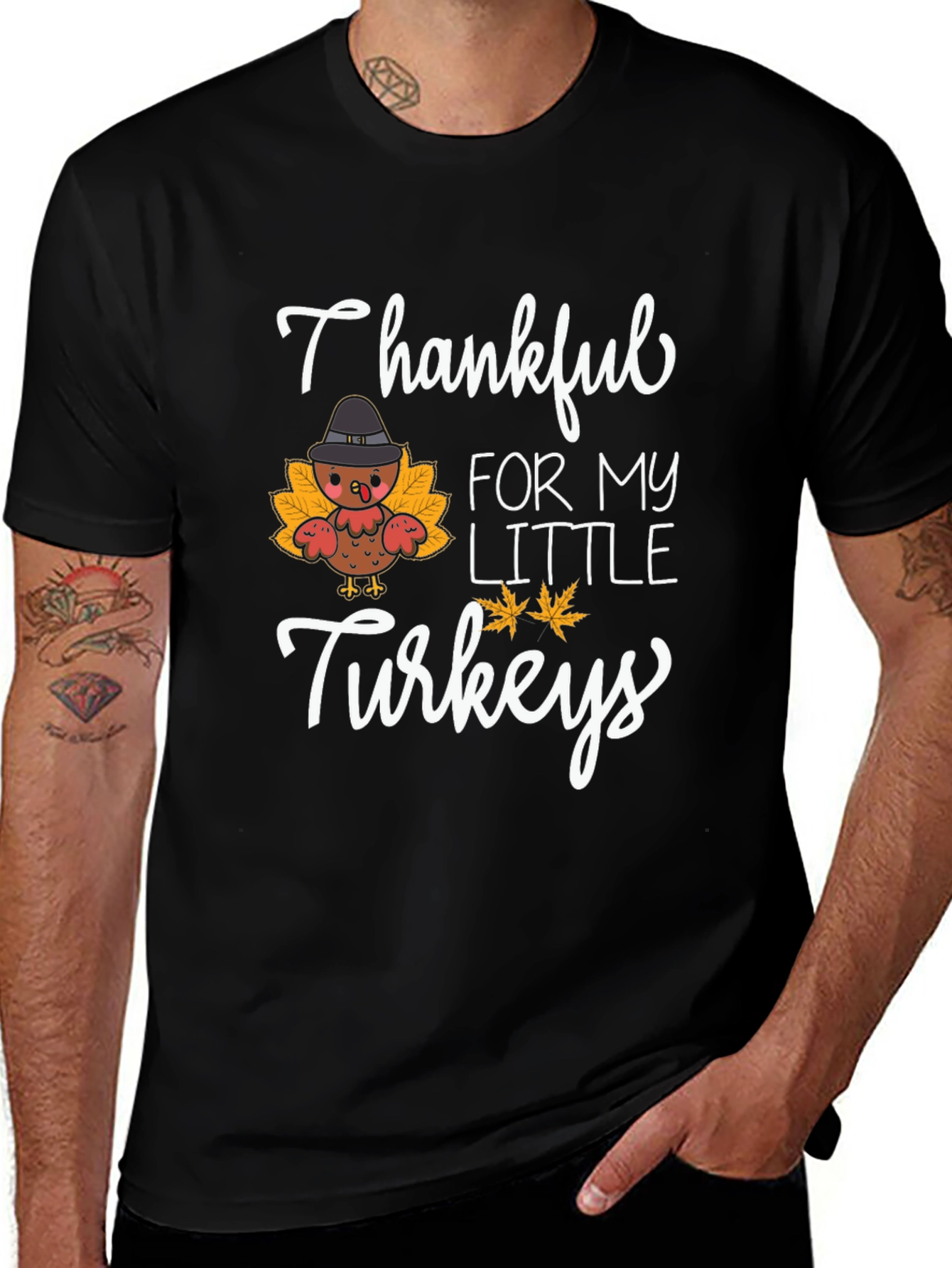 Thankful For My Little Turkeys T-Shirt