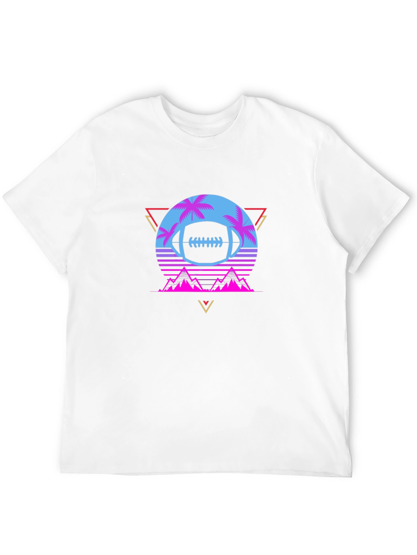 Retro Football Graphic Tee