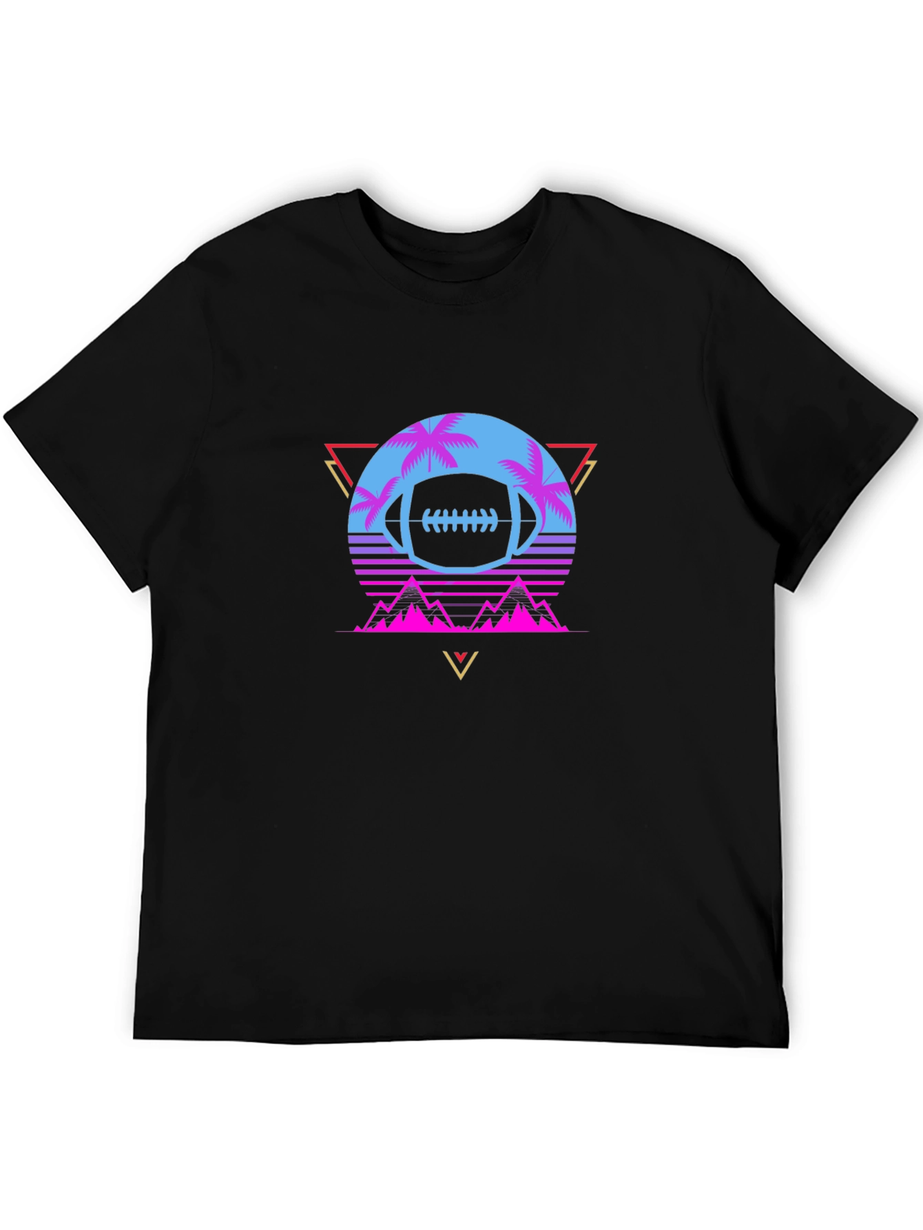 Retro Football Graphic Tee