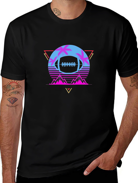 Retro Football Graphic Tee