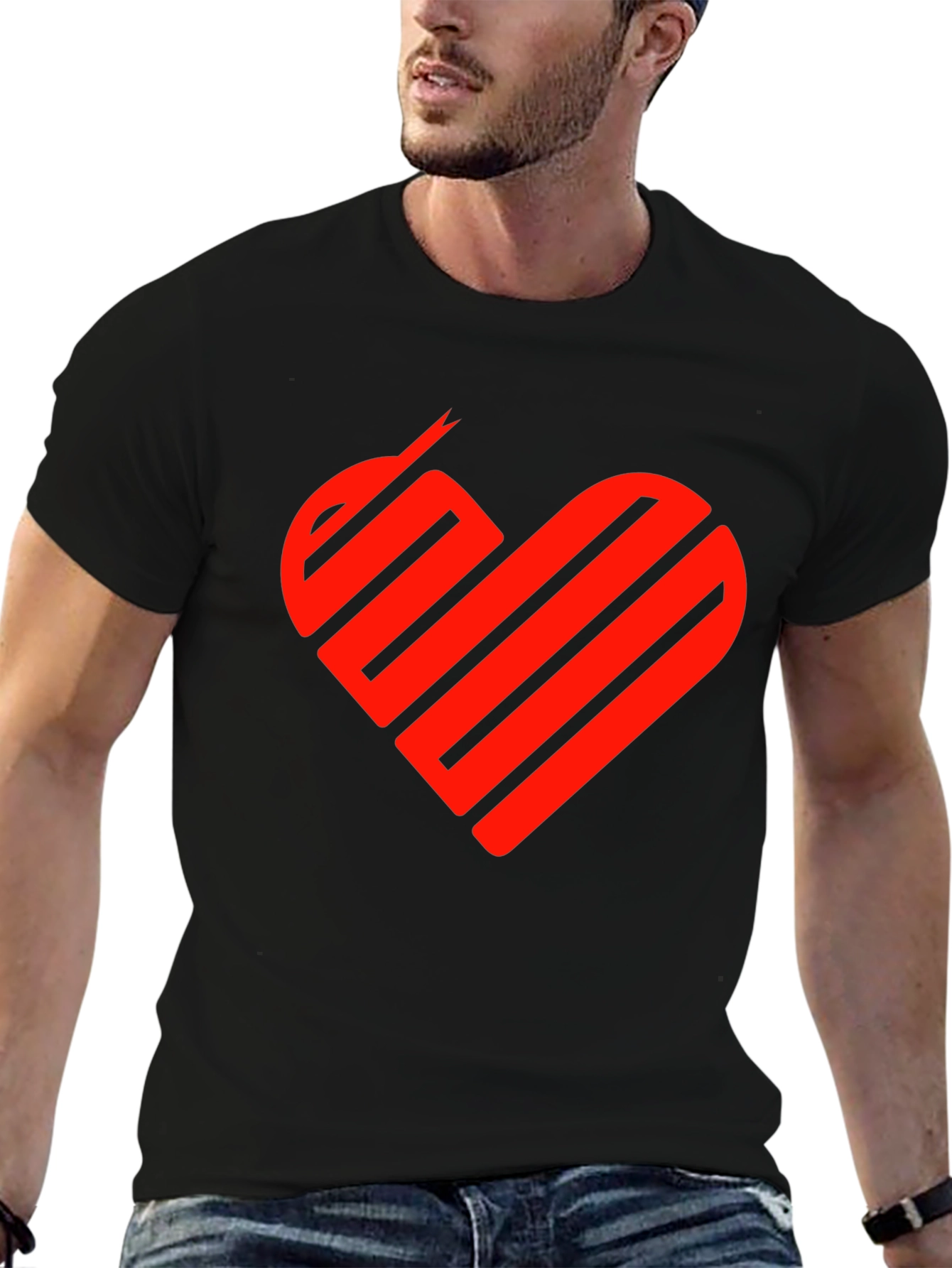 Heart Snake Graphic Tee