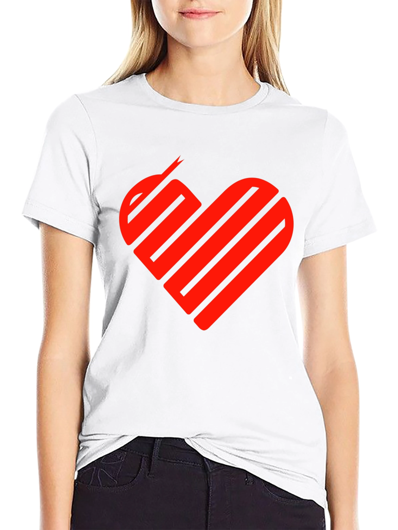 Heart Snake Graphic Tee