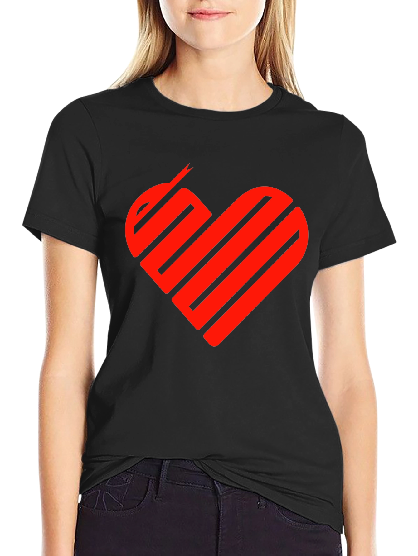Heart Snake Graphic Tee