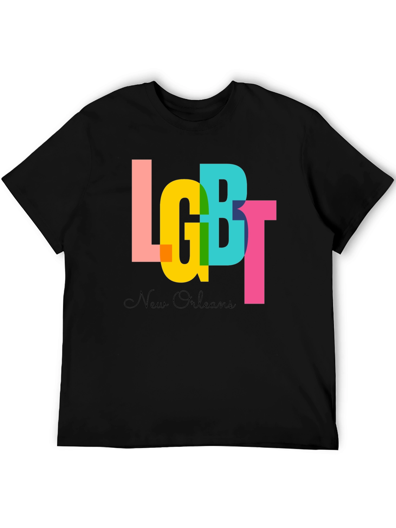 LGBT New Orleans Graphic Tee