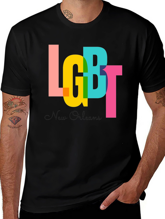 LGBT New Orleans Graphic Tee