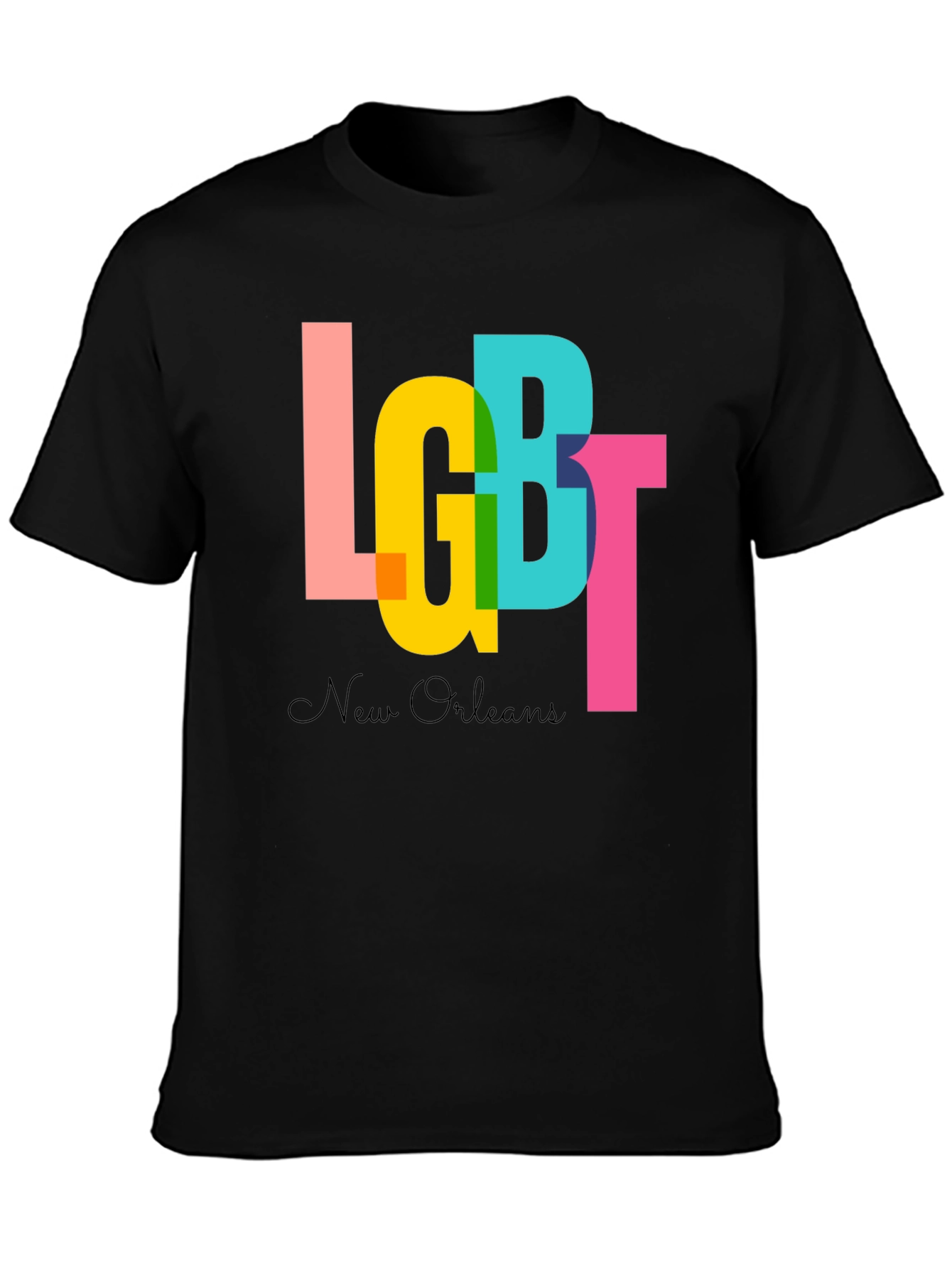 LGBT New Orleans Graphic Tee