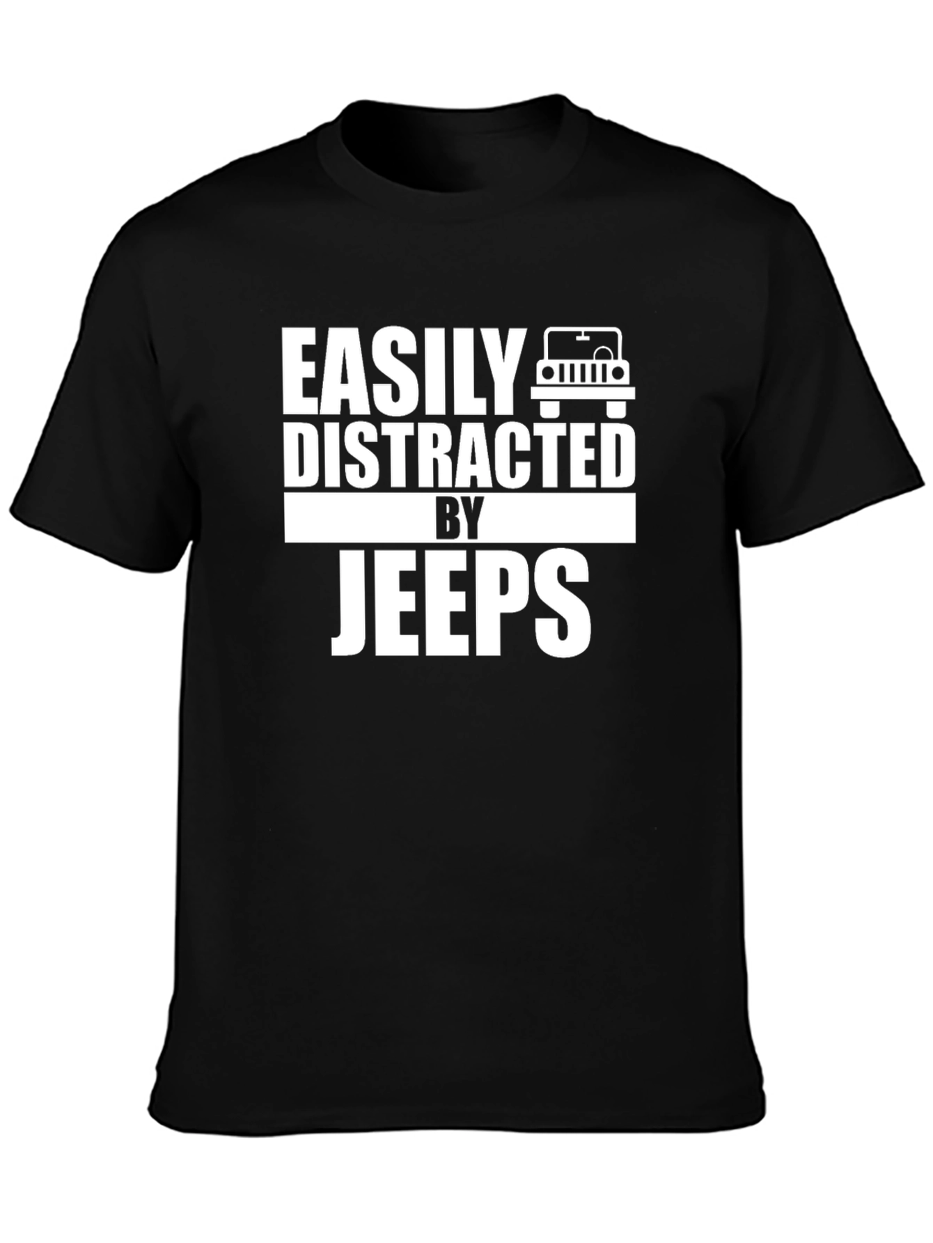 Easily Distracted by Jeeps Graphic Tee