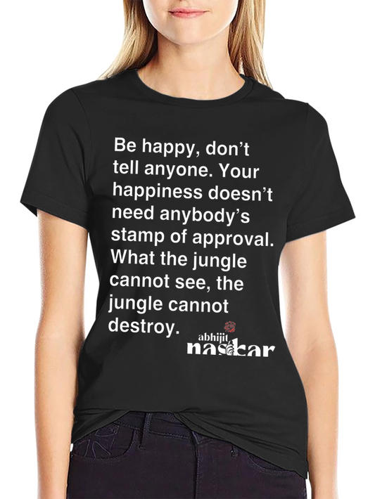 Inspirational Quote Graphic T-Shirt