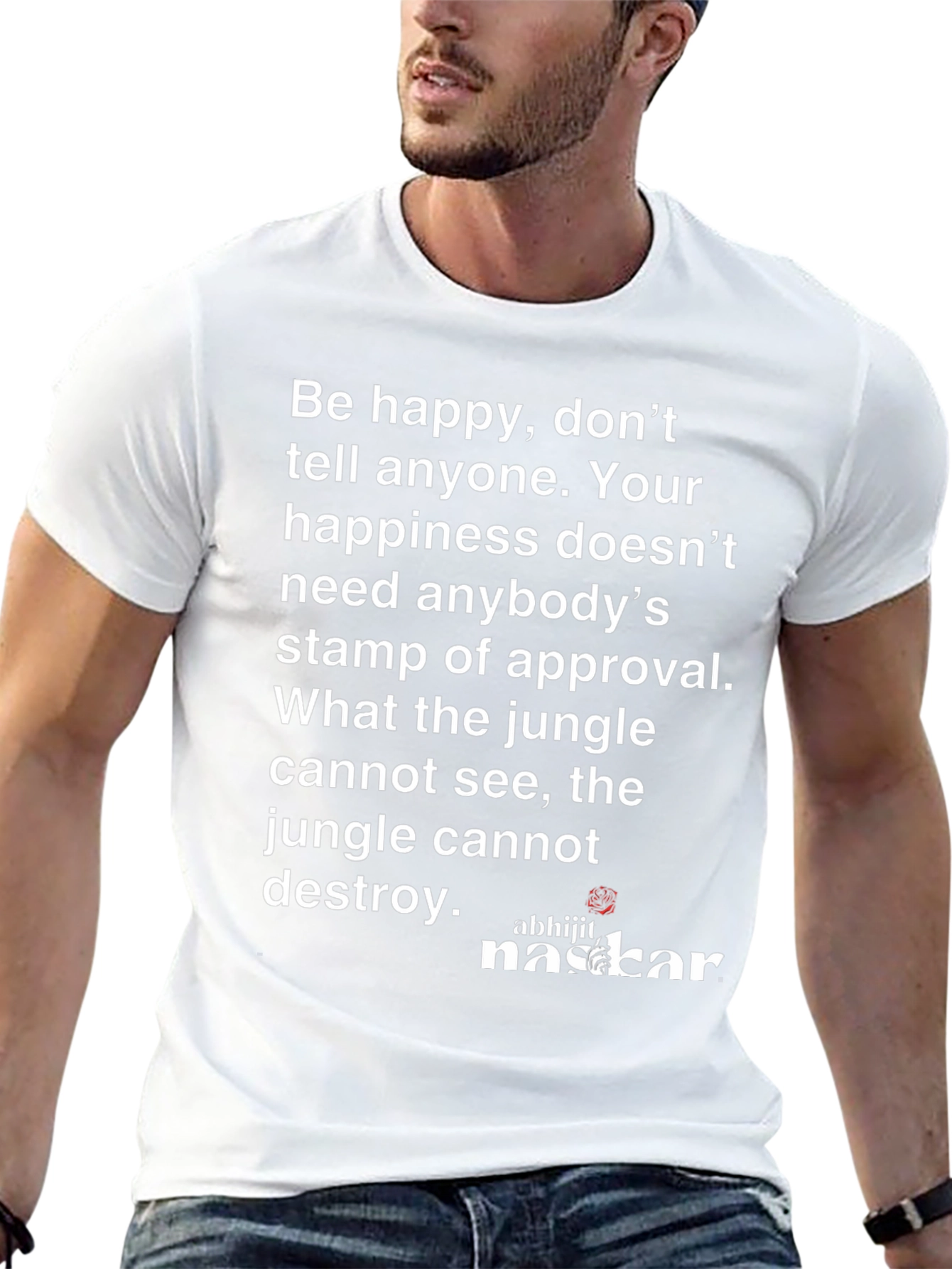 Inspirational Quote Graphic T-Shirt