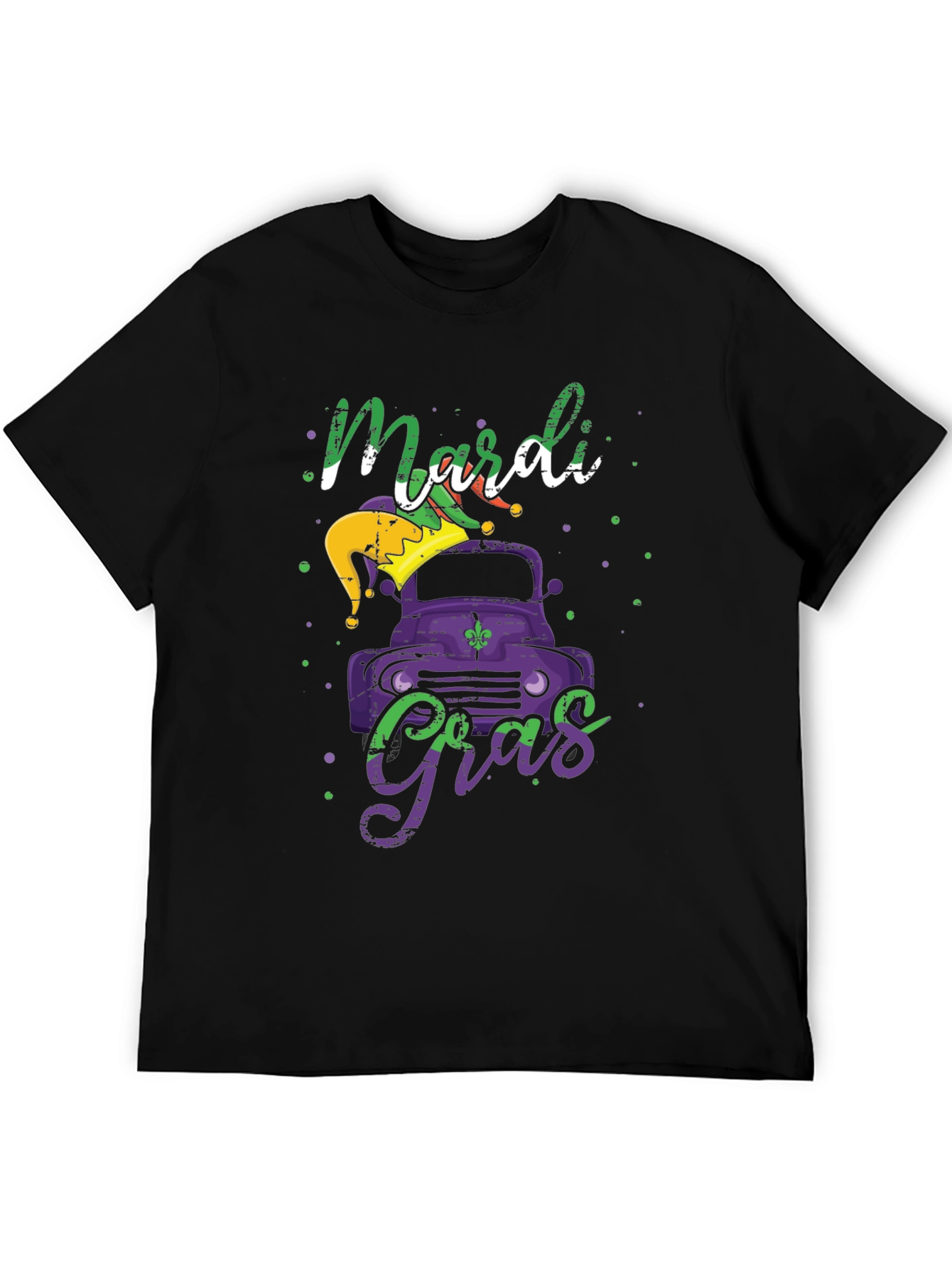 Mardi Gras Truck Graphic Tee
