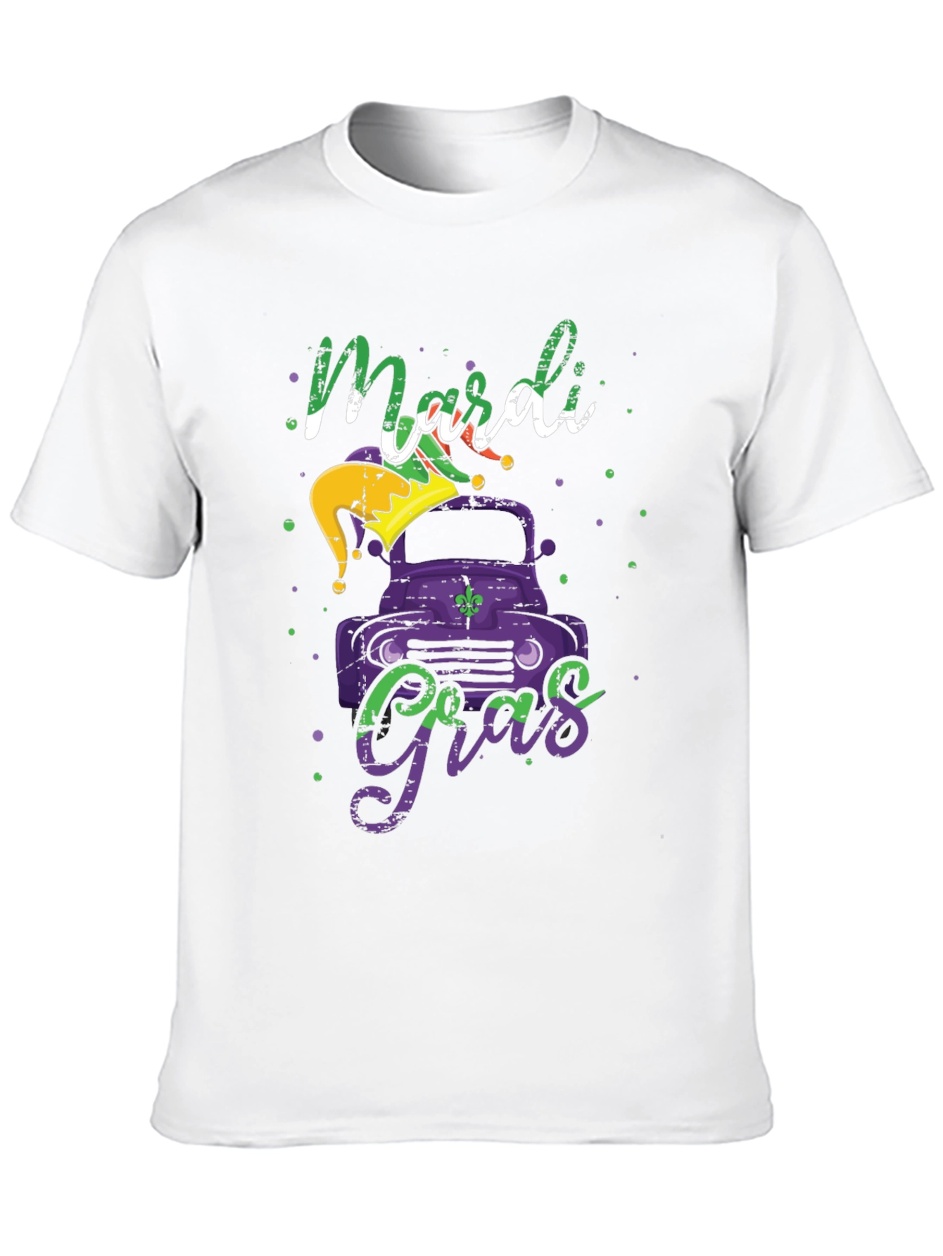 Mardi Gras Truck Graphic Tee