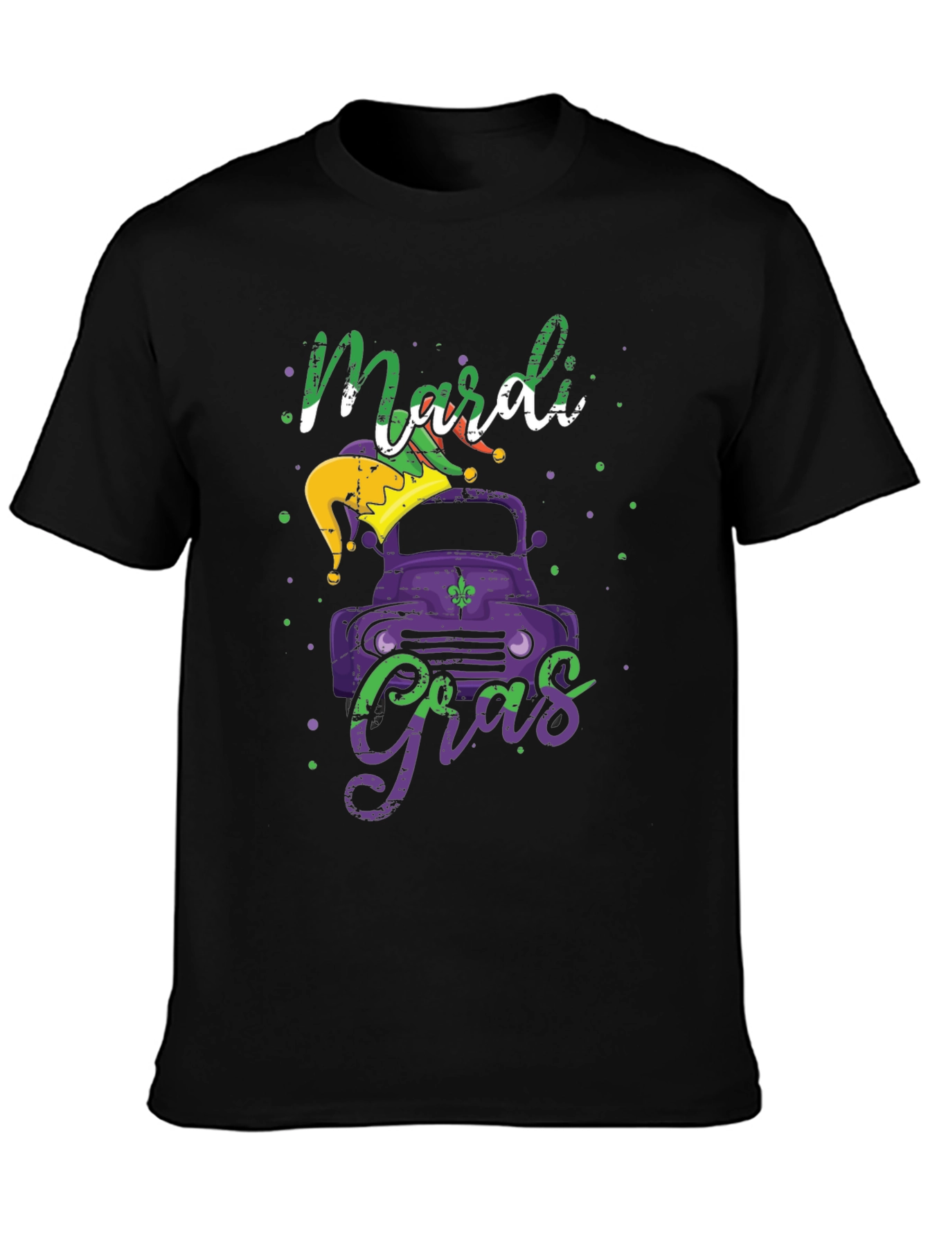 Mardi Gras Truck Graphic Tee