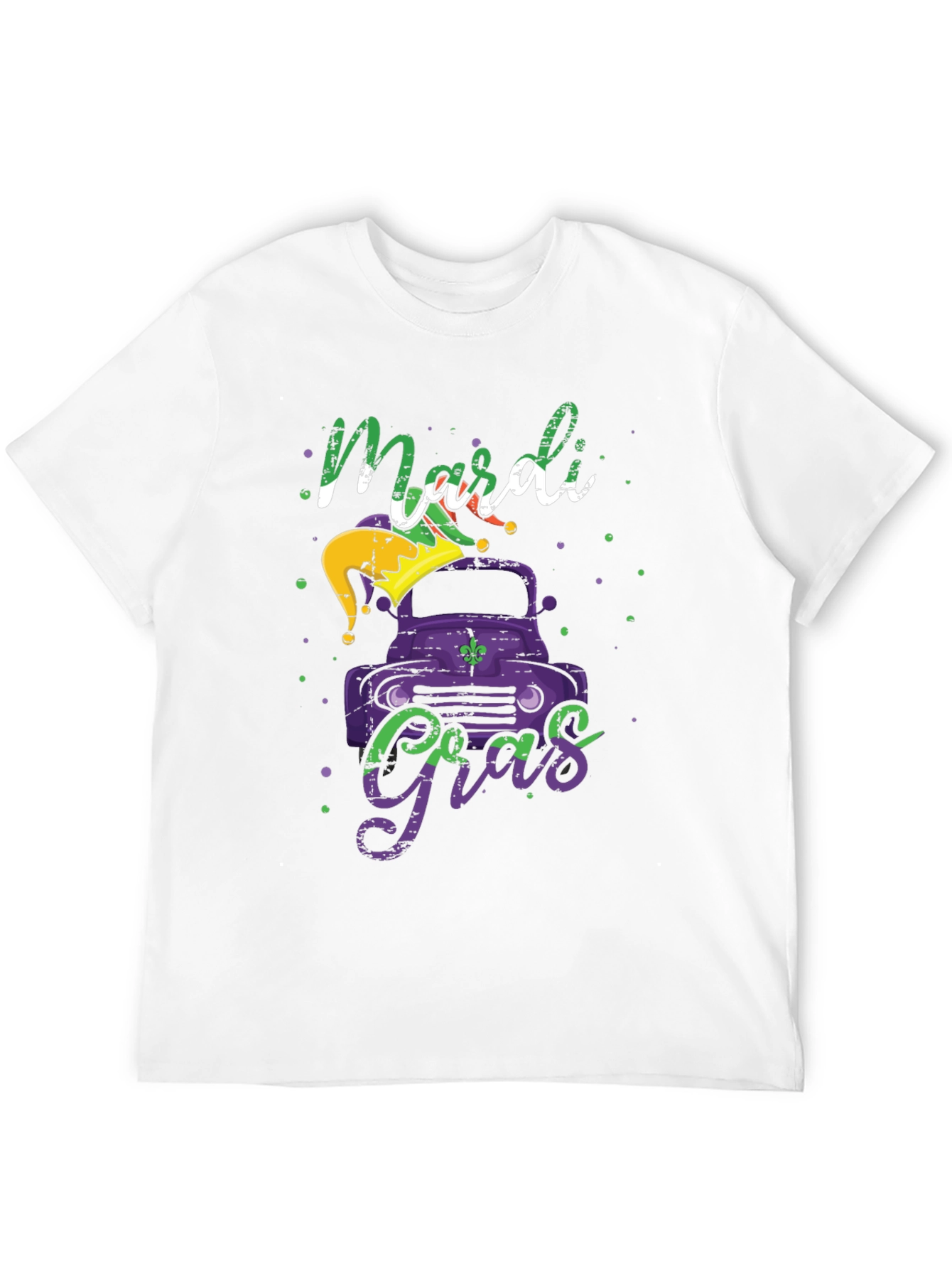 Mardi Gras Truck Graphic Tee