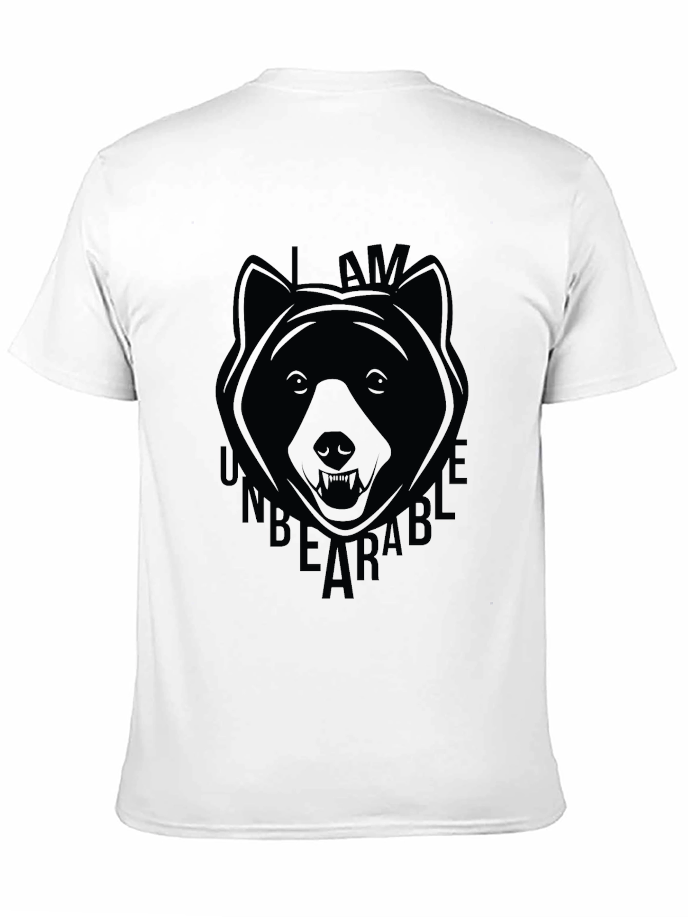 I Am Unbearable Bear Graphic T-Shirt