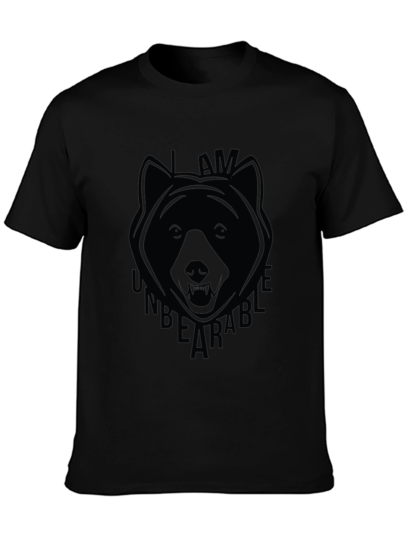 I Am Unbearable Bear Graphic T-Shirt