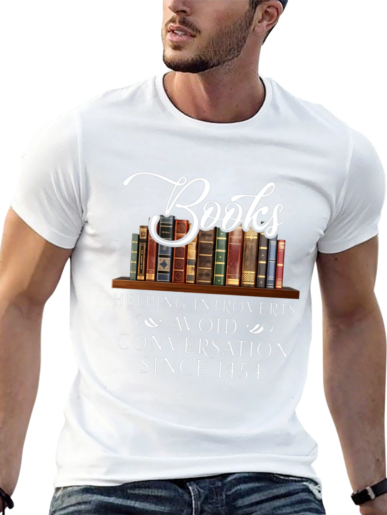 Introvert Book Lover T-Shirt