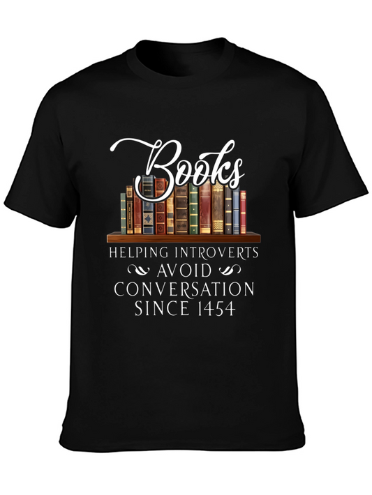 Introvert Book Lover T-Shirt
