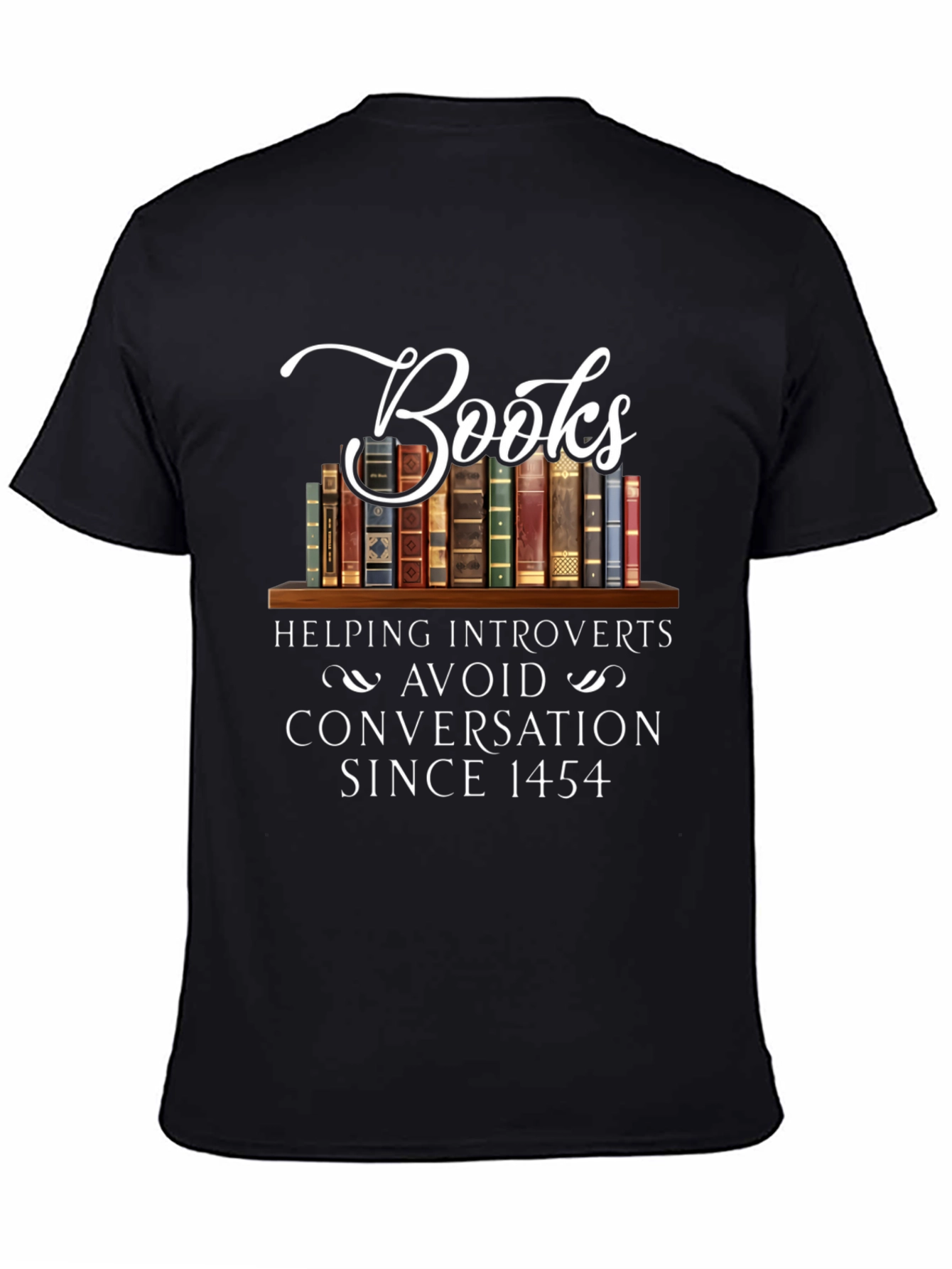 Introvert Book Lover T-Shirt