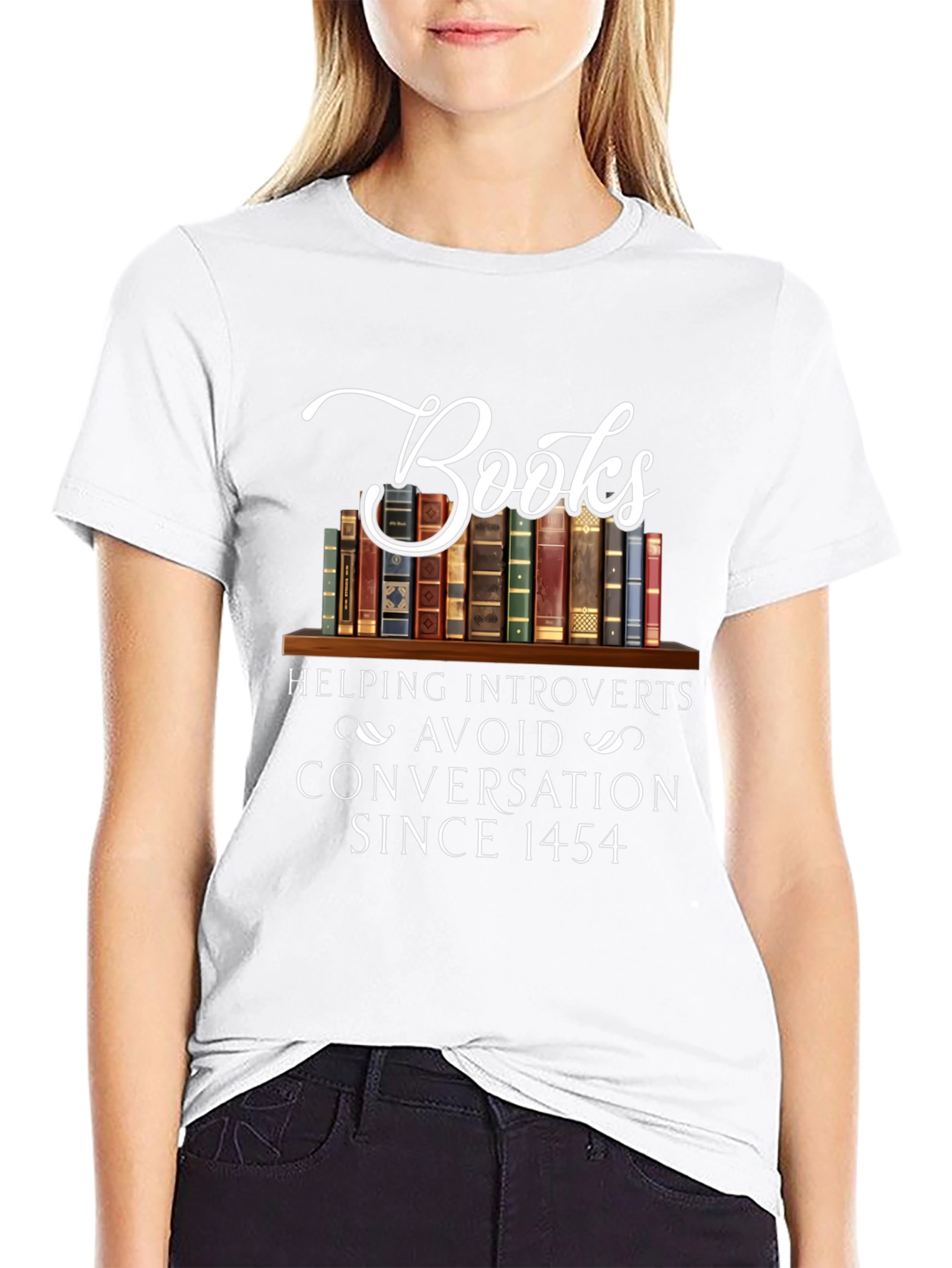 Introvert Book Lover T-Shirt