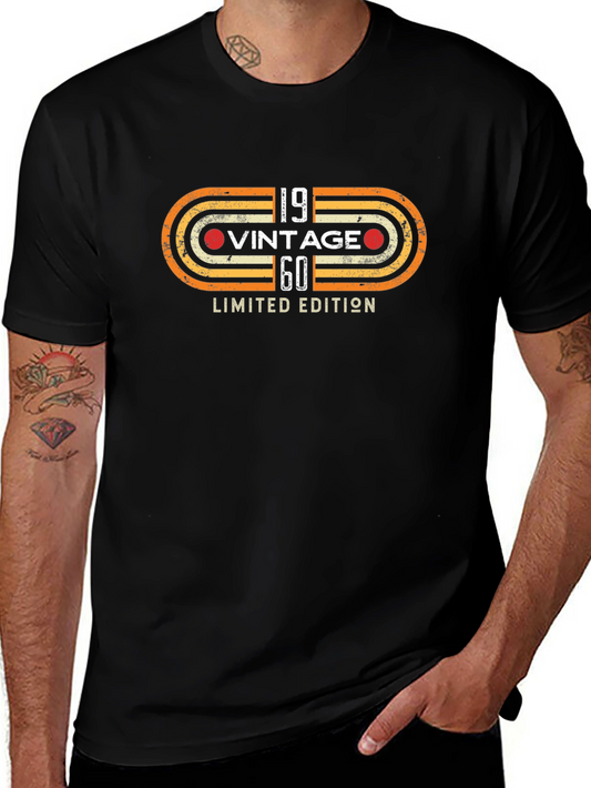 Vintage 1960 Limited Edition Black T-Shirt