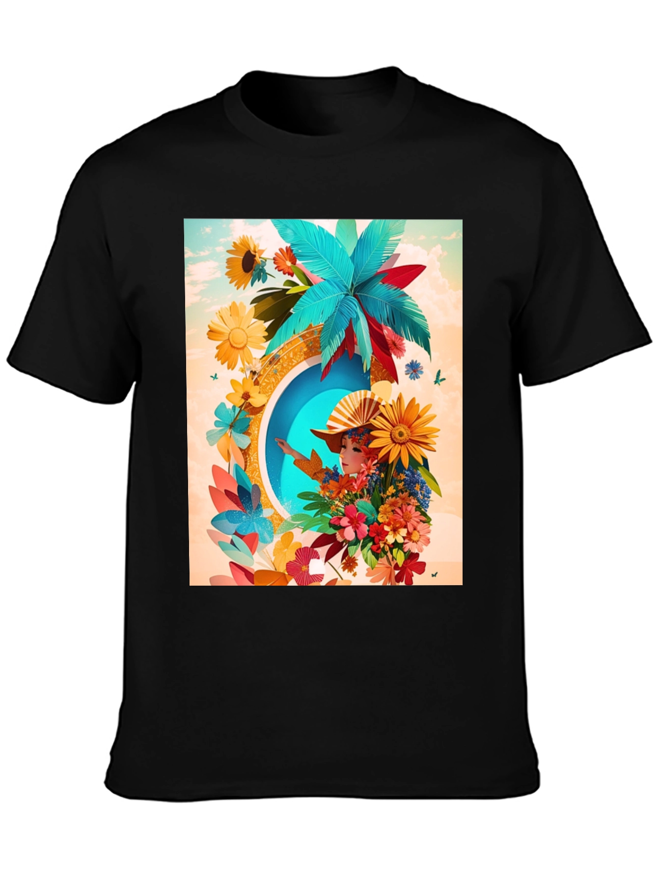 Floral Fantasy Graphic Tee