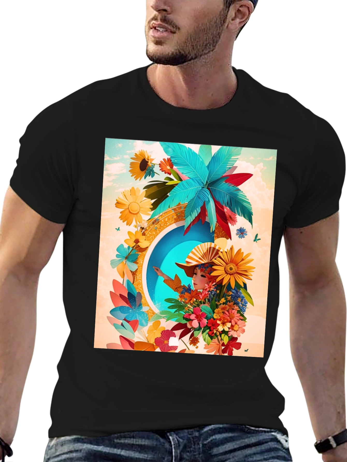 Floral Fantasy Graphic Tee