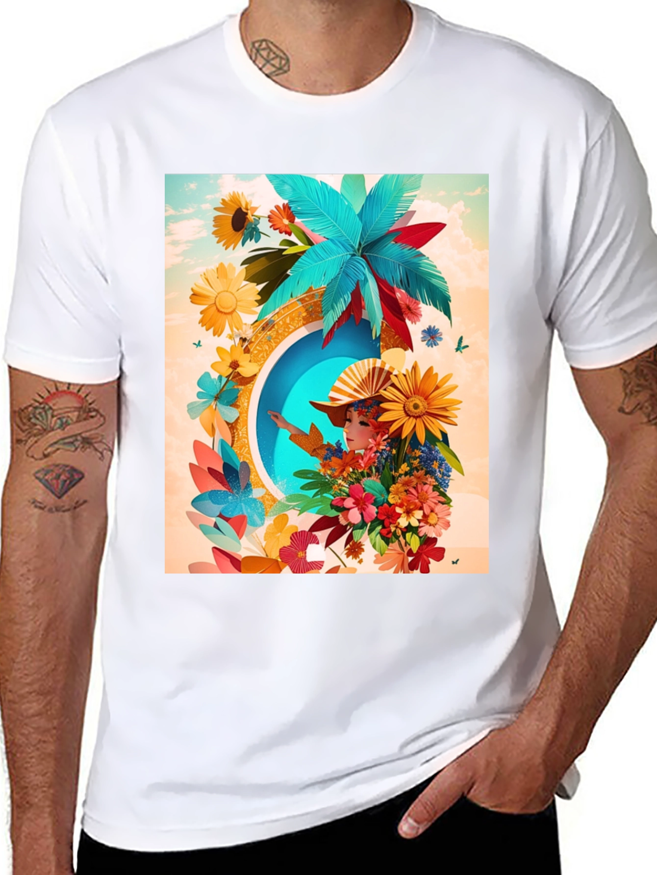 Floral Fantasy Graphic Tee