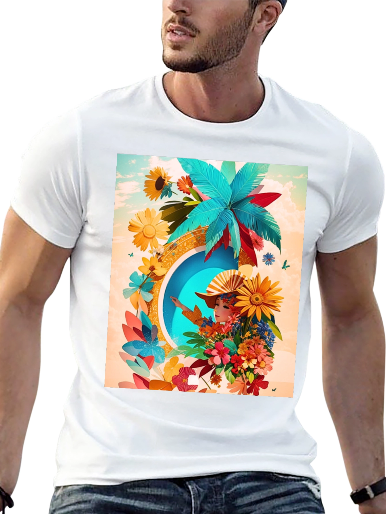 Floral Fantasy Graphic Tee