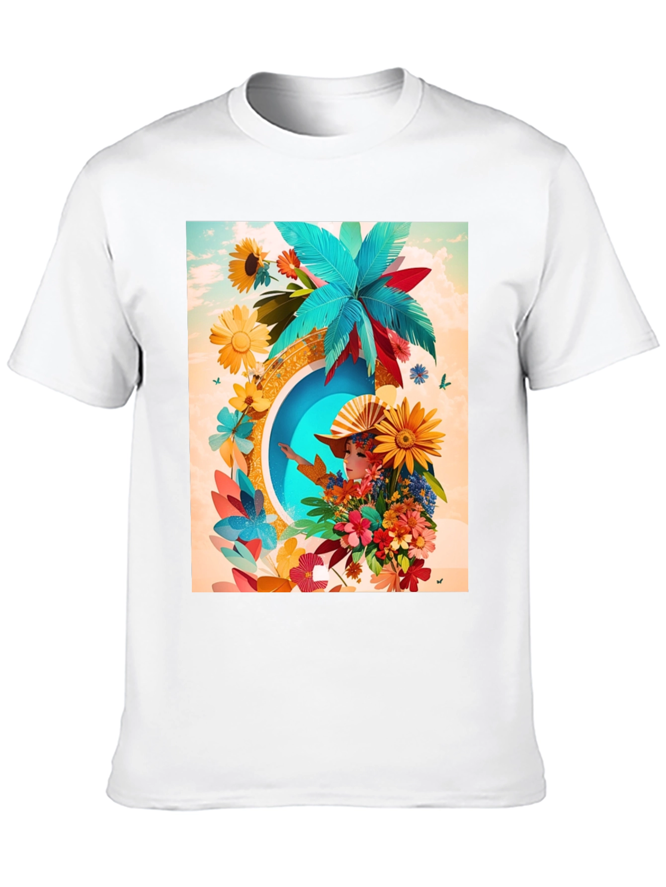Floral Fantasy Graphic Tee