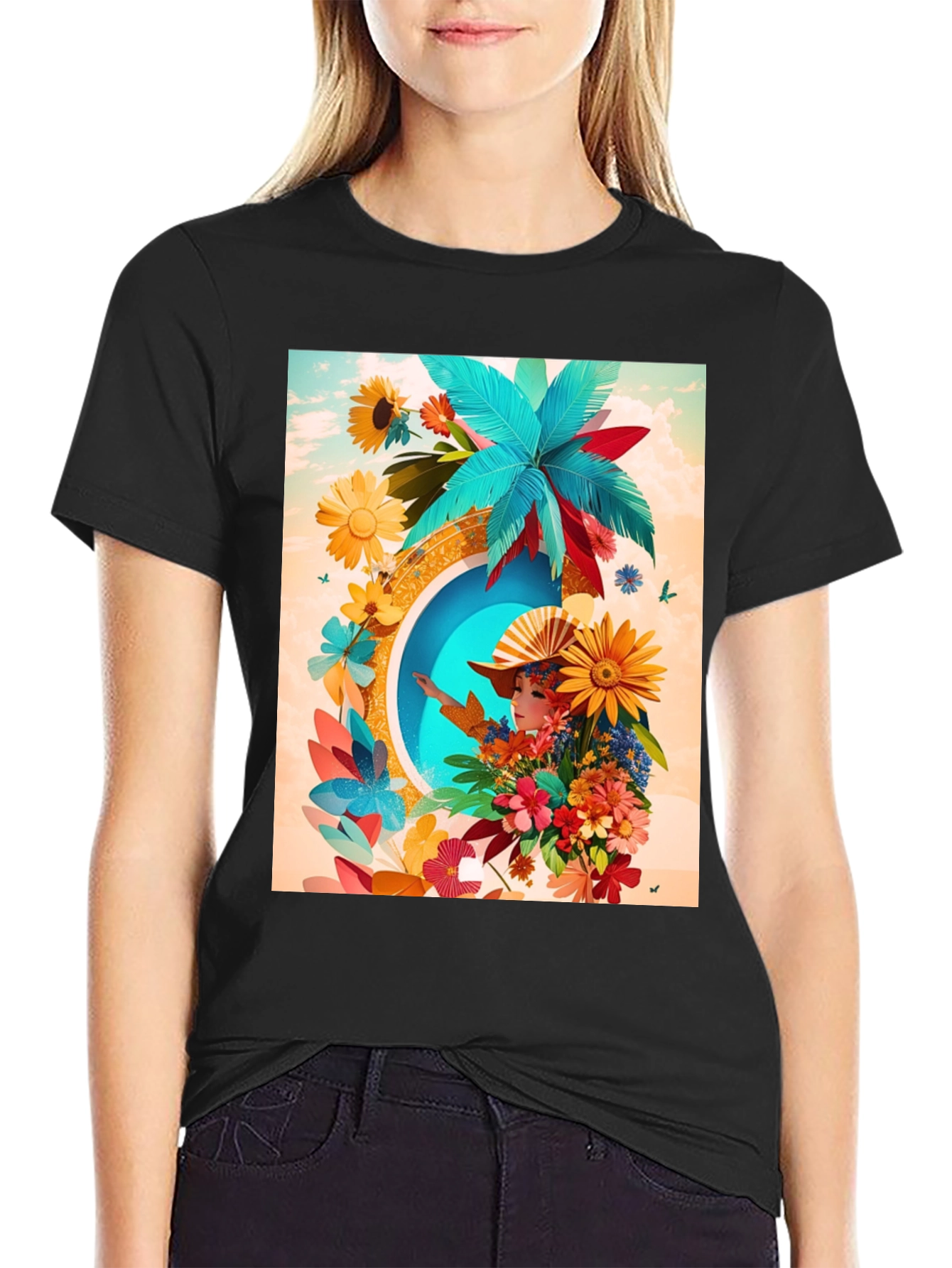 Floral Fantasy Graphic Tee