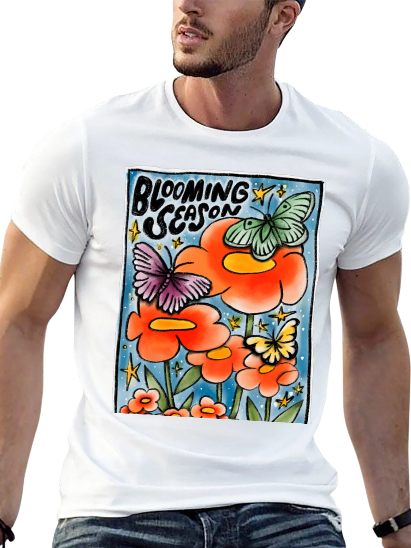 Blooming Season Graphic T-Shirt