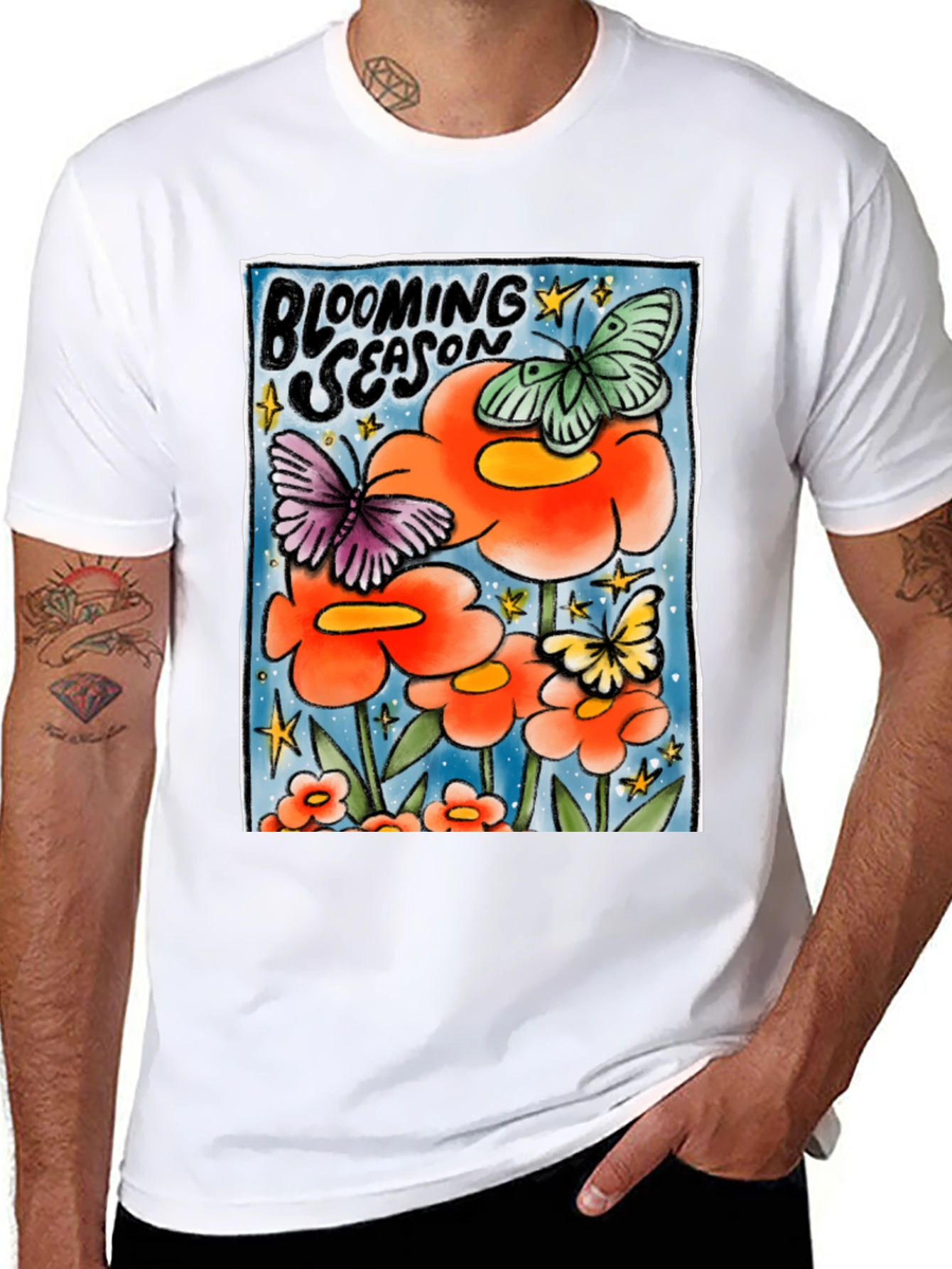 Blooming Season Graphic T-Shirt