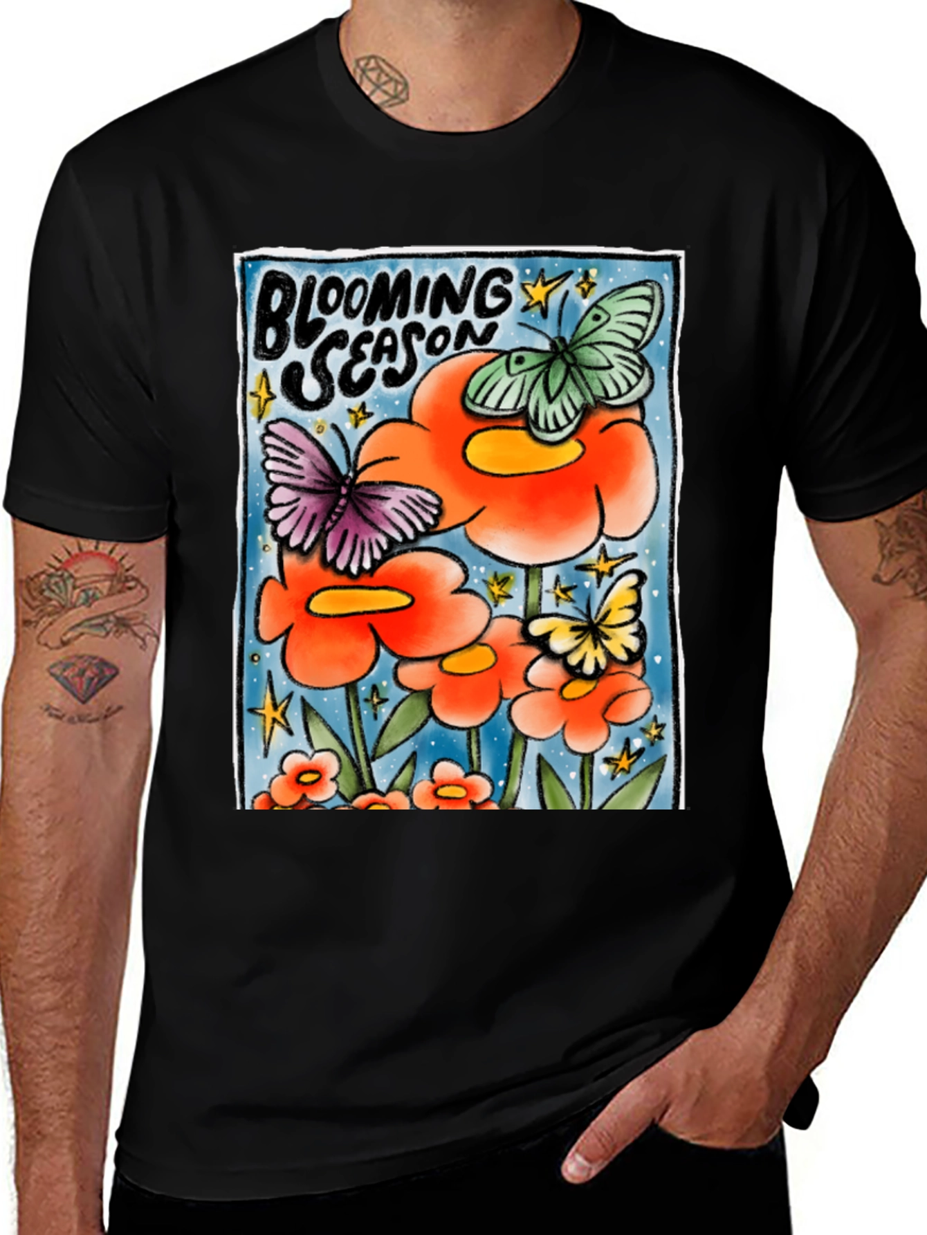 Blooming Season Graphic T-Shirt