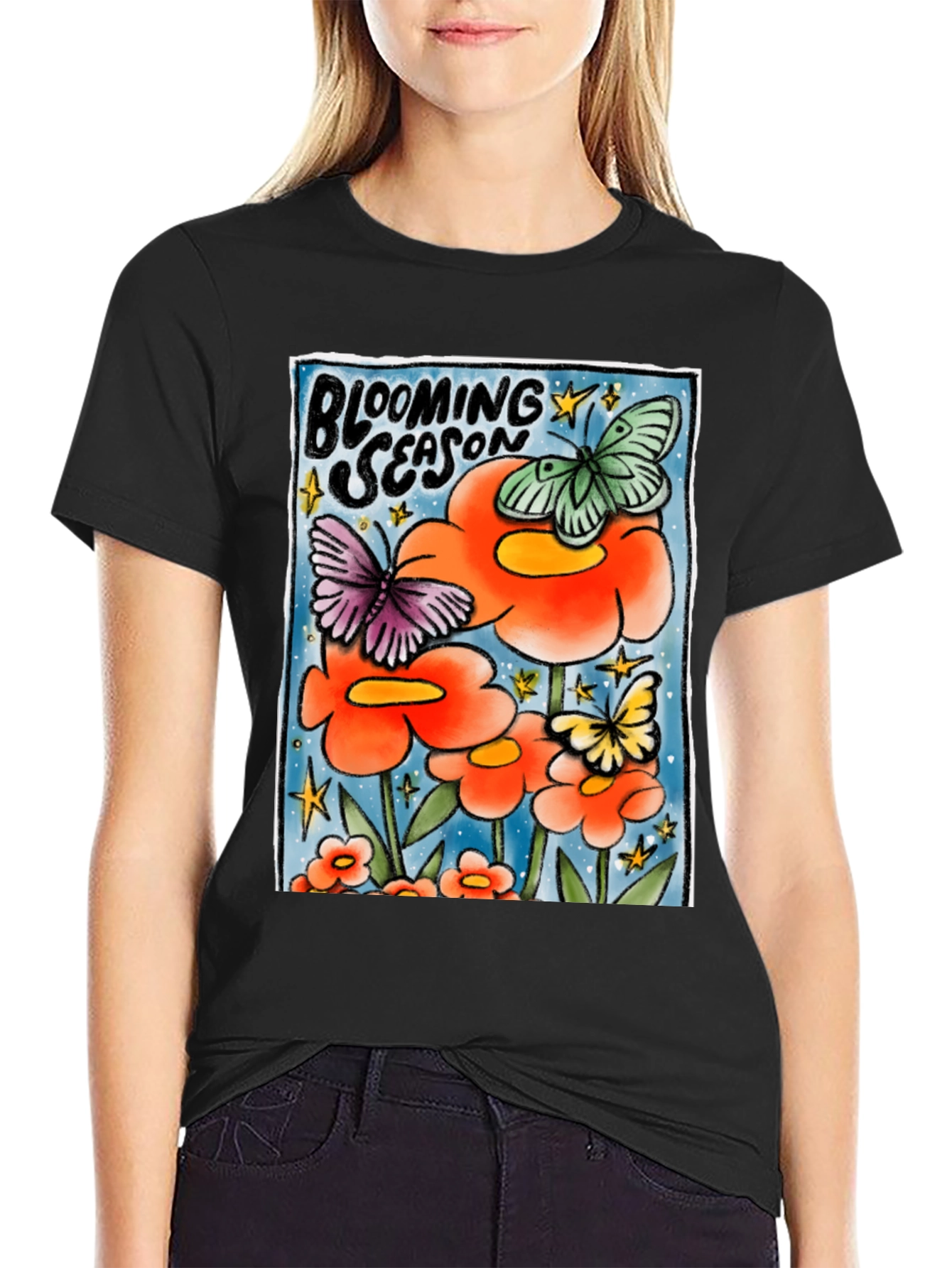 Blooming Season Graphic T-Shirt