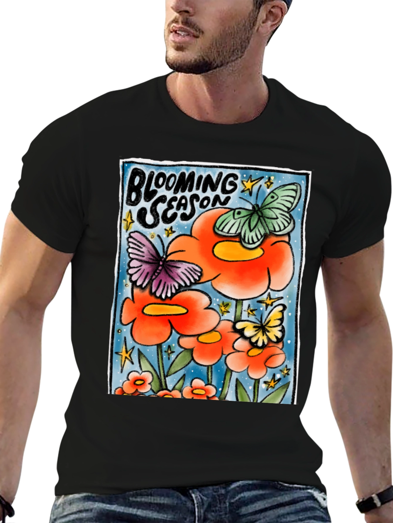 Blooming Season Graphic T-Shirt