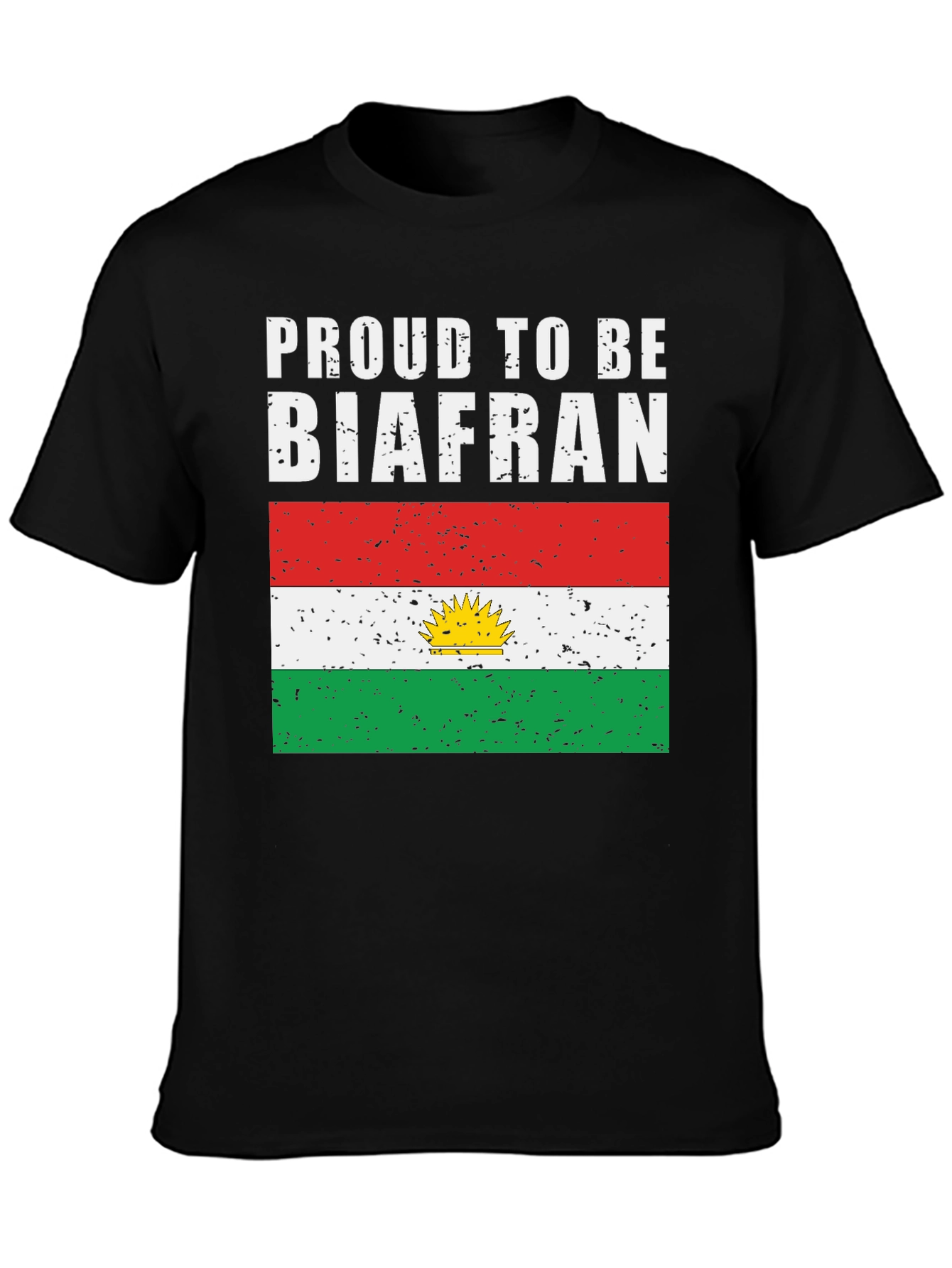 Proud To Be Biafran T-Shirt - Biafran Flag