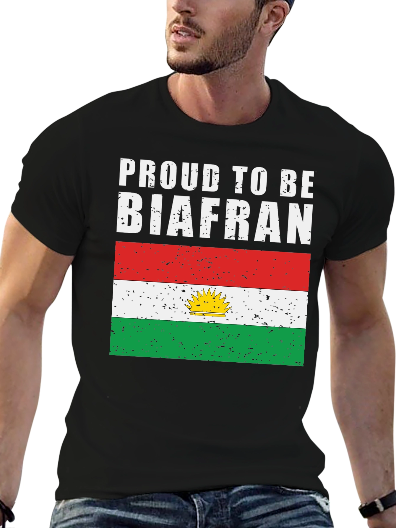 Proud To Be Biafran T-Shirt - Biafran Flag
