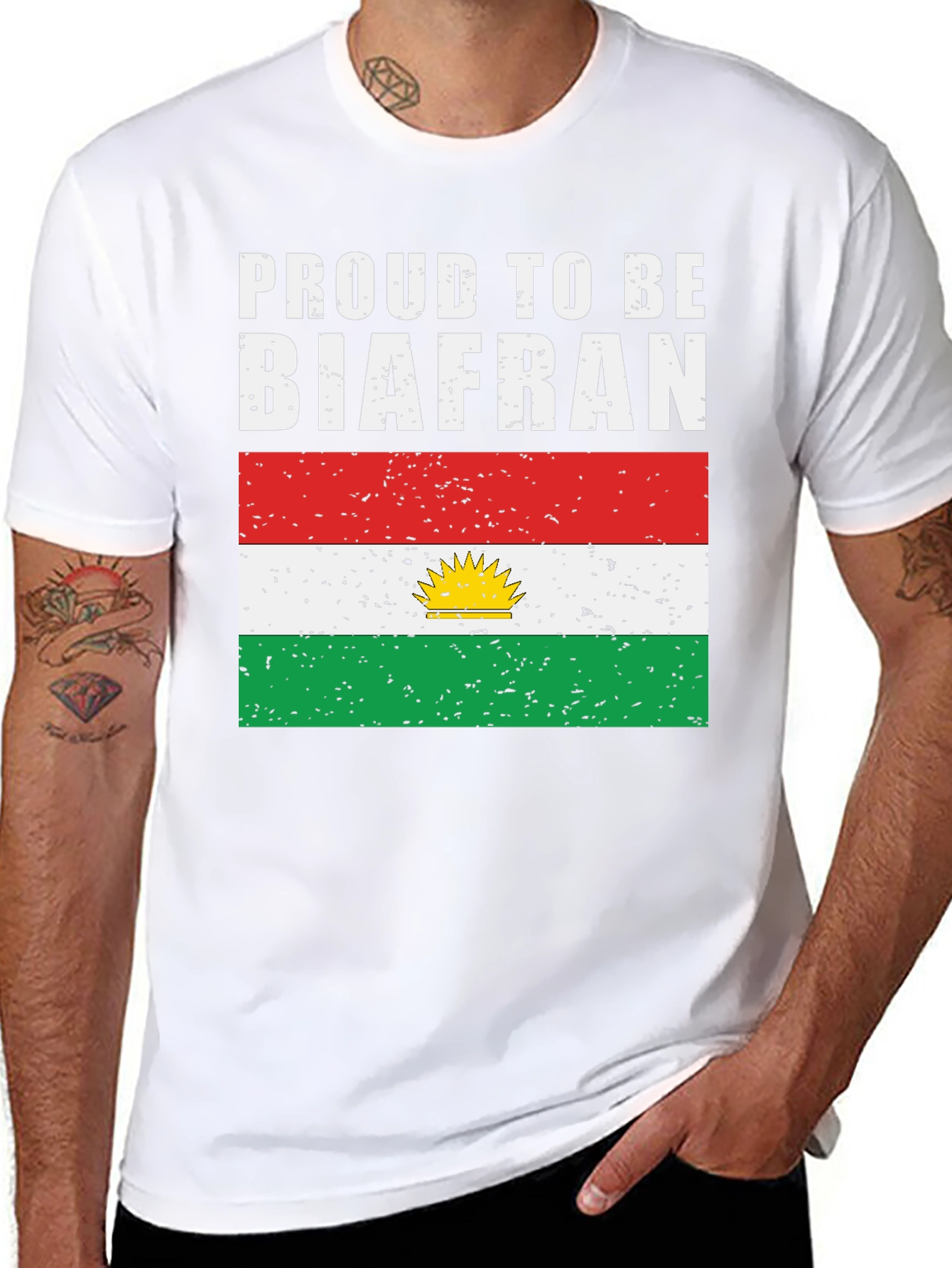 Proud To Be Biafran T-Shirt - Biafran Flag