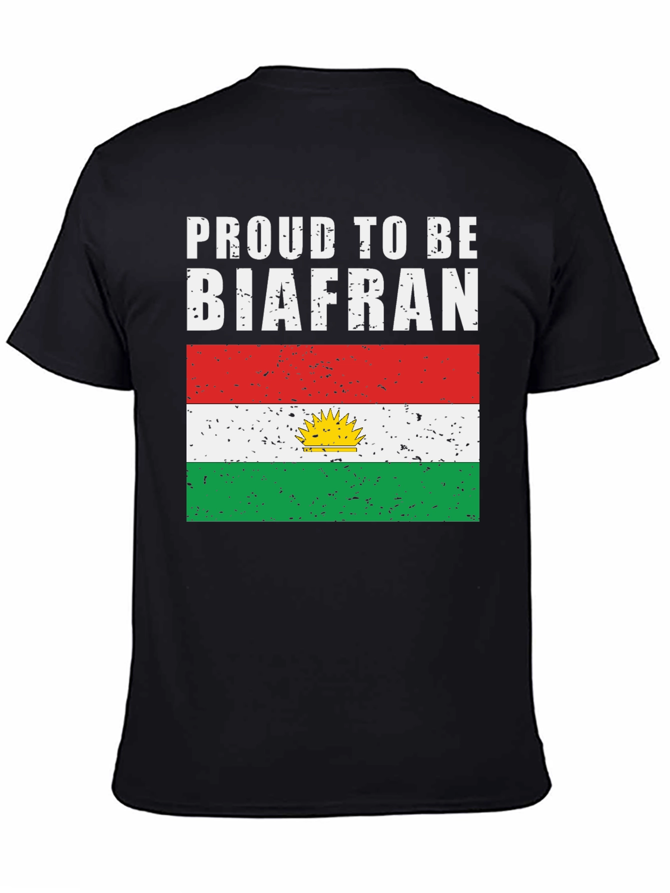 Proud To Be Biafran T-Shirt - Biafran Flag
