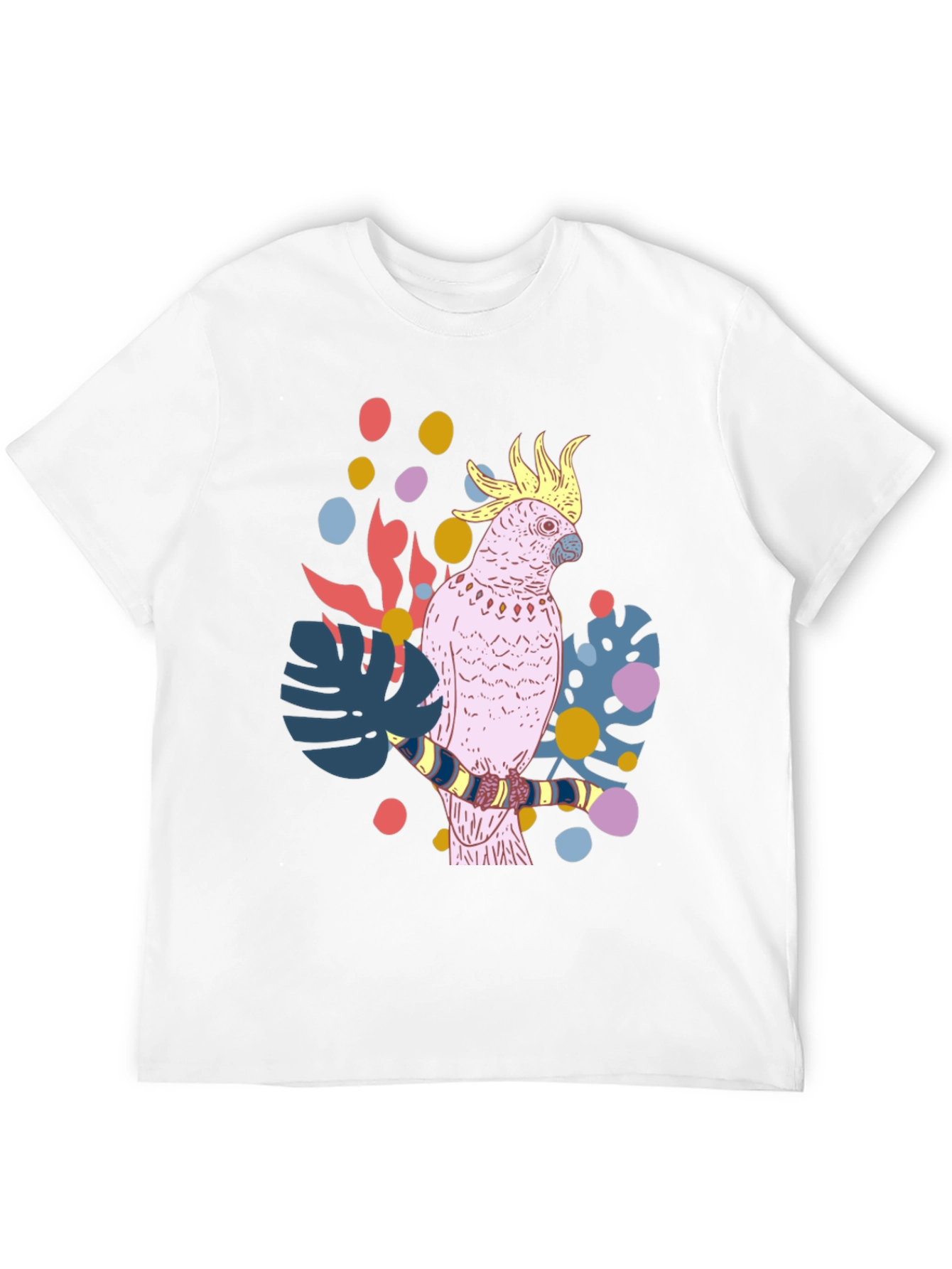 Tropical Cockatoo Graphic Tee