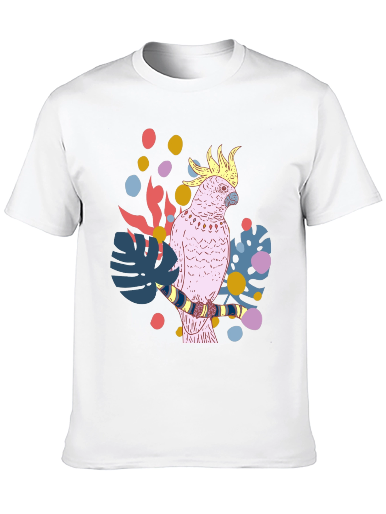 Tropical Cockatoo Graphic Tee