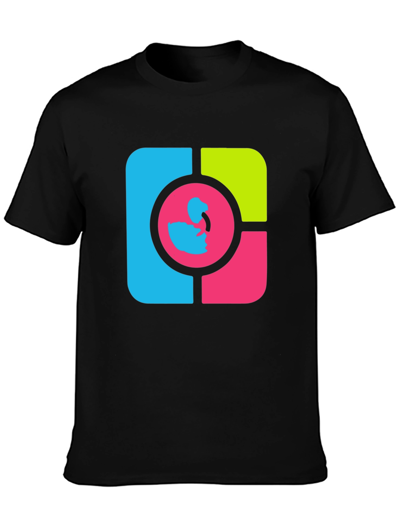 Bold Graphic Tee - Modern Abstract Design