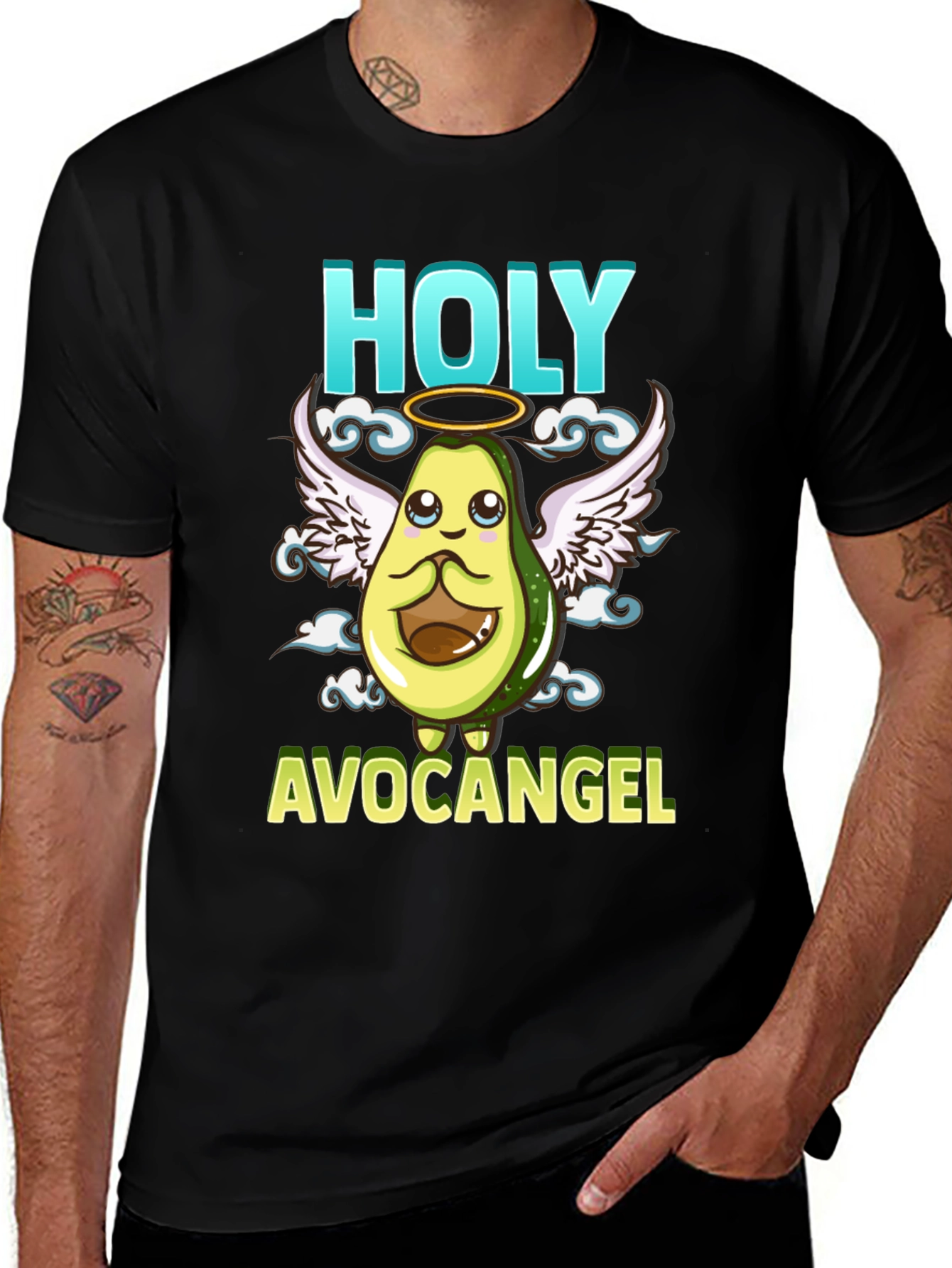 Holy Avocangel Graphic T-Shirt