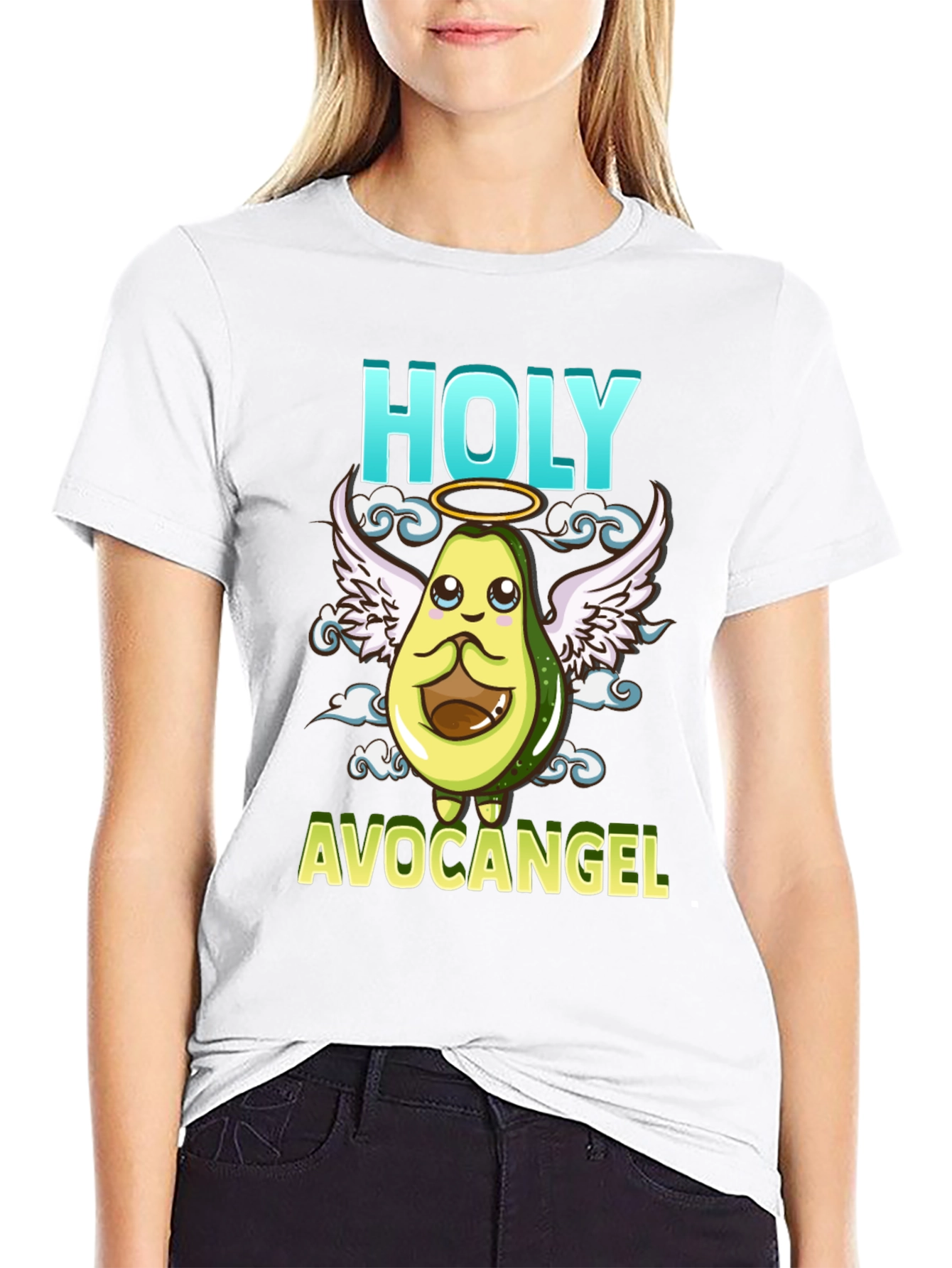 Holy Avocangel Graphic T-Shirt