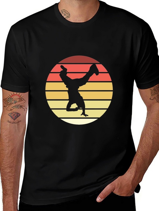 Retro Breakdance T-Shirt: Cool Graphic Tee for Street Dancers
