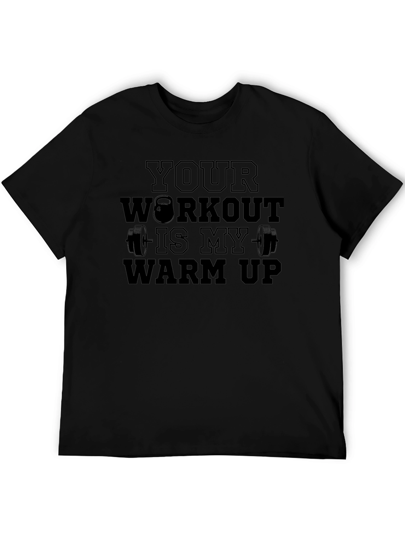 Workout Warm-Up T-Shirt Gym Fitness Apparel