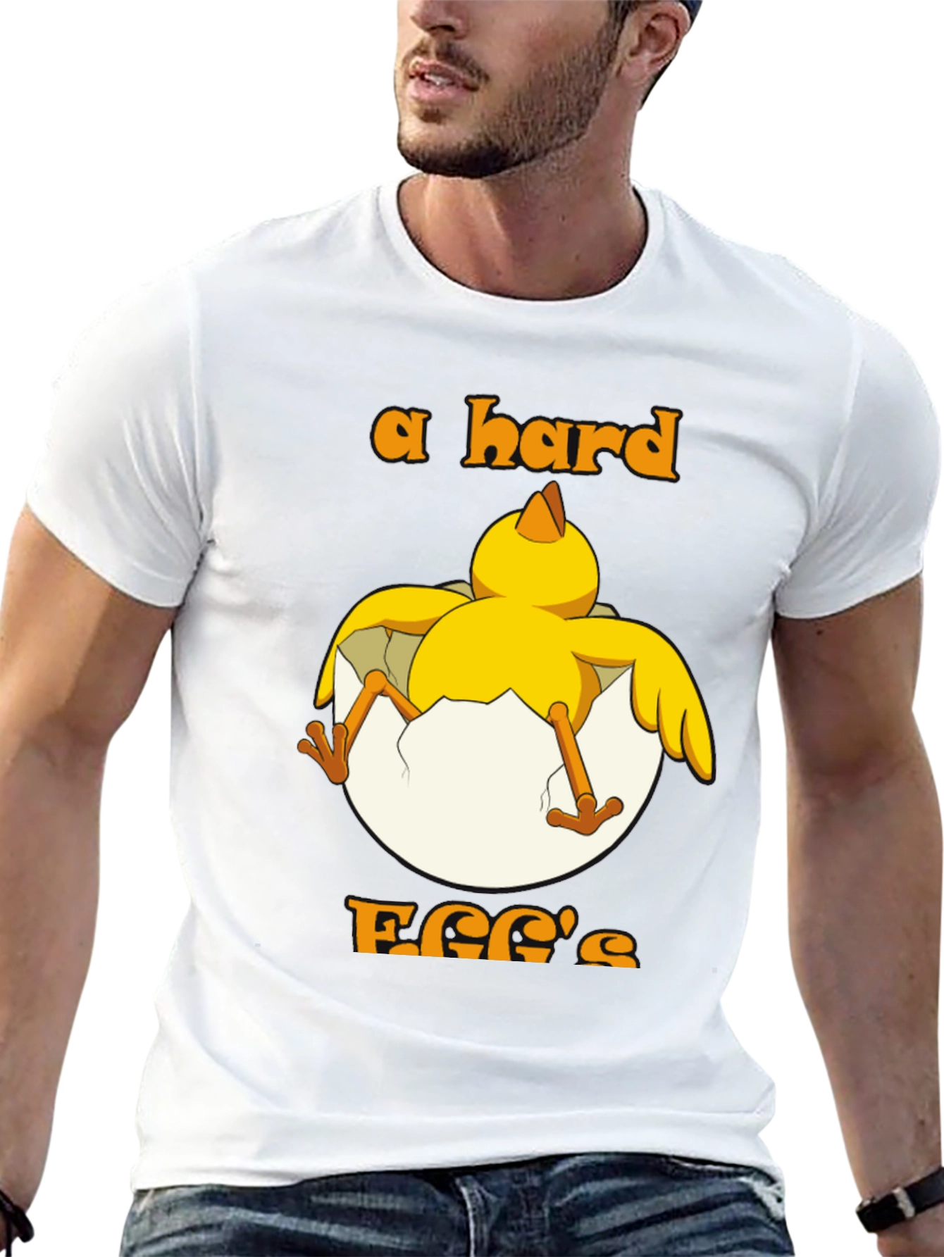 Hard Egg Funny Chick T-Shirt